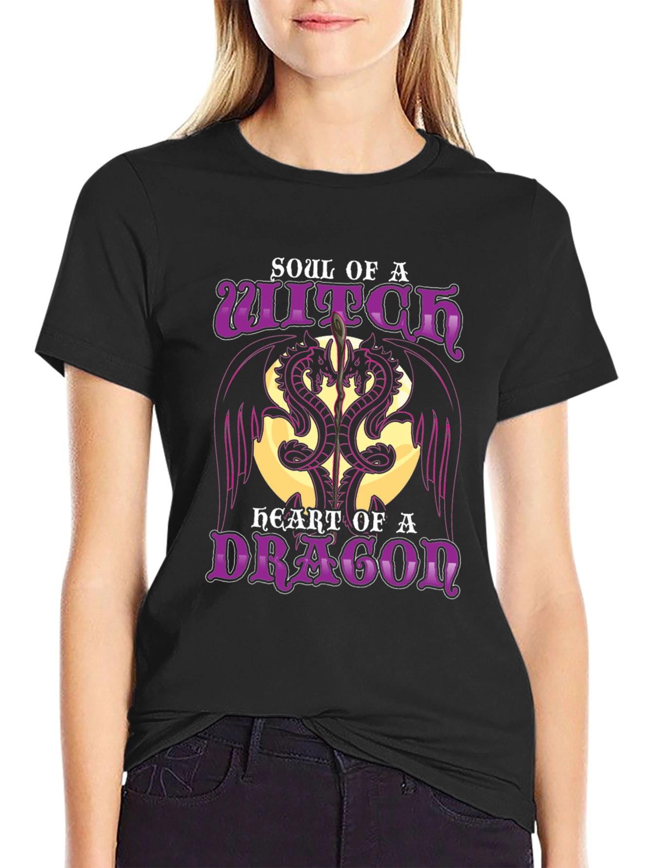 Soul of a Witch Heart of a Dragon T-Shirt