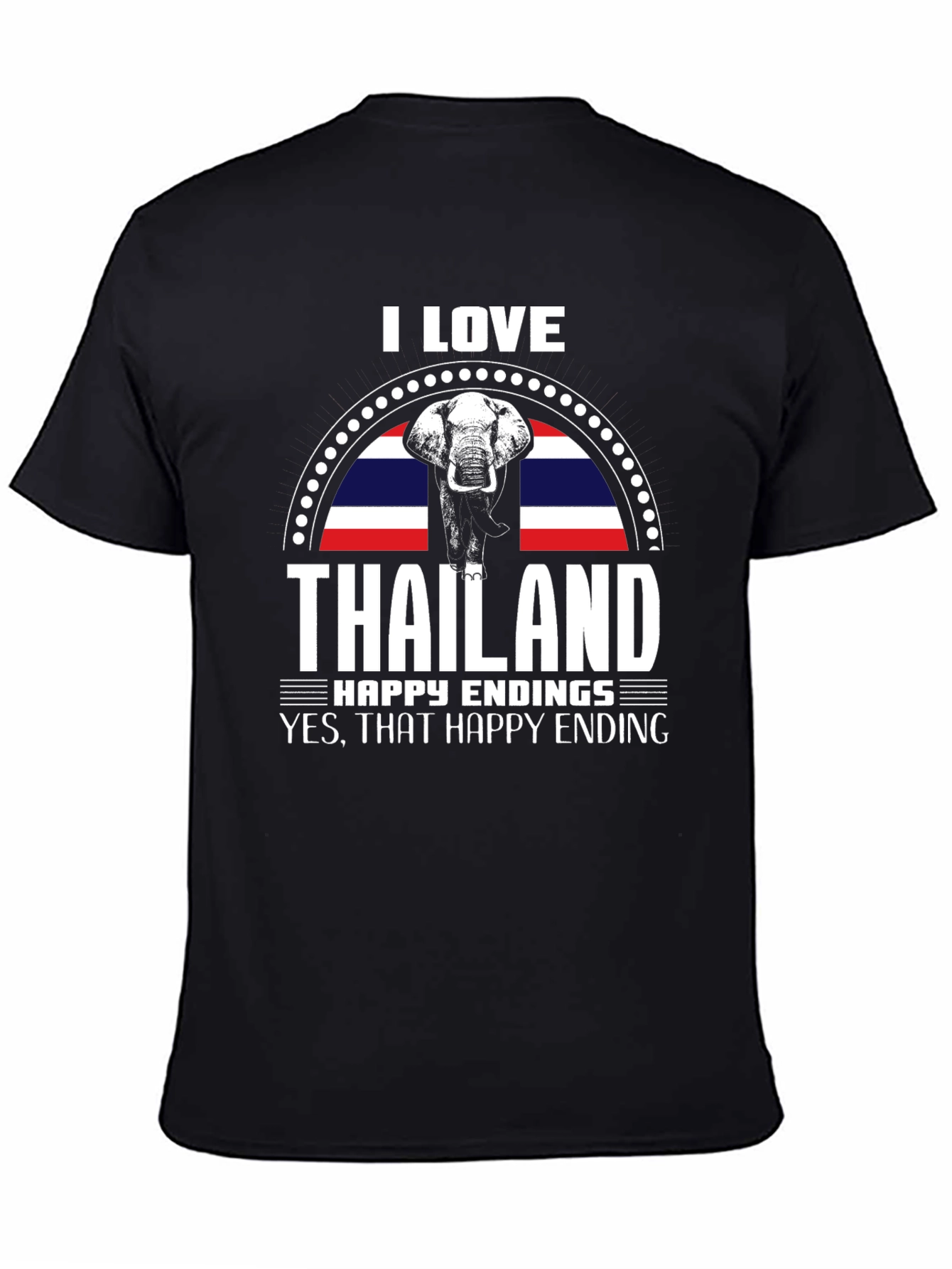 I Love Thailand T-Shirt: Elephant Design