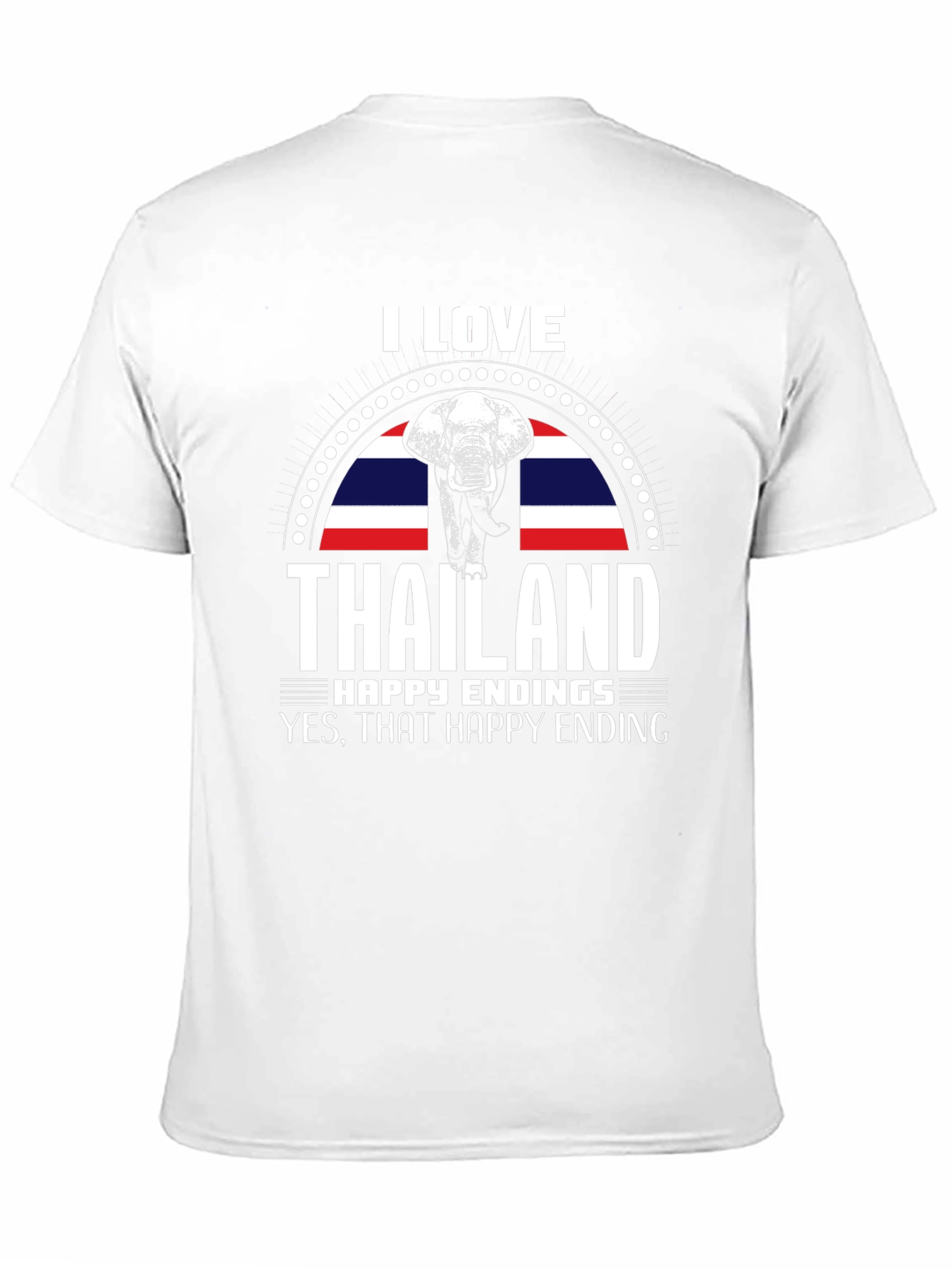 I Love Thailand T-Shirt: Elephant Design