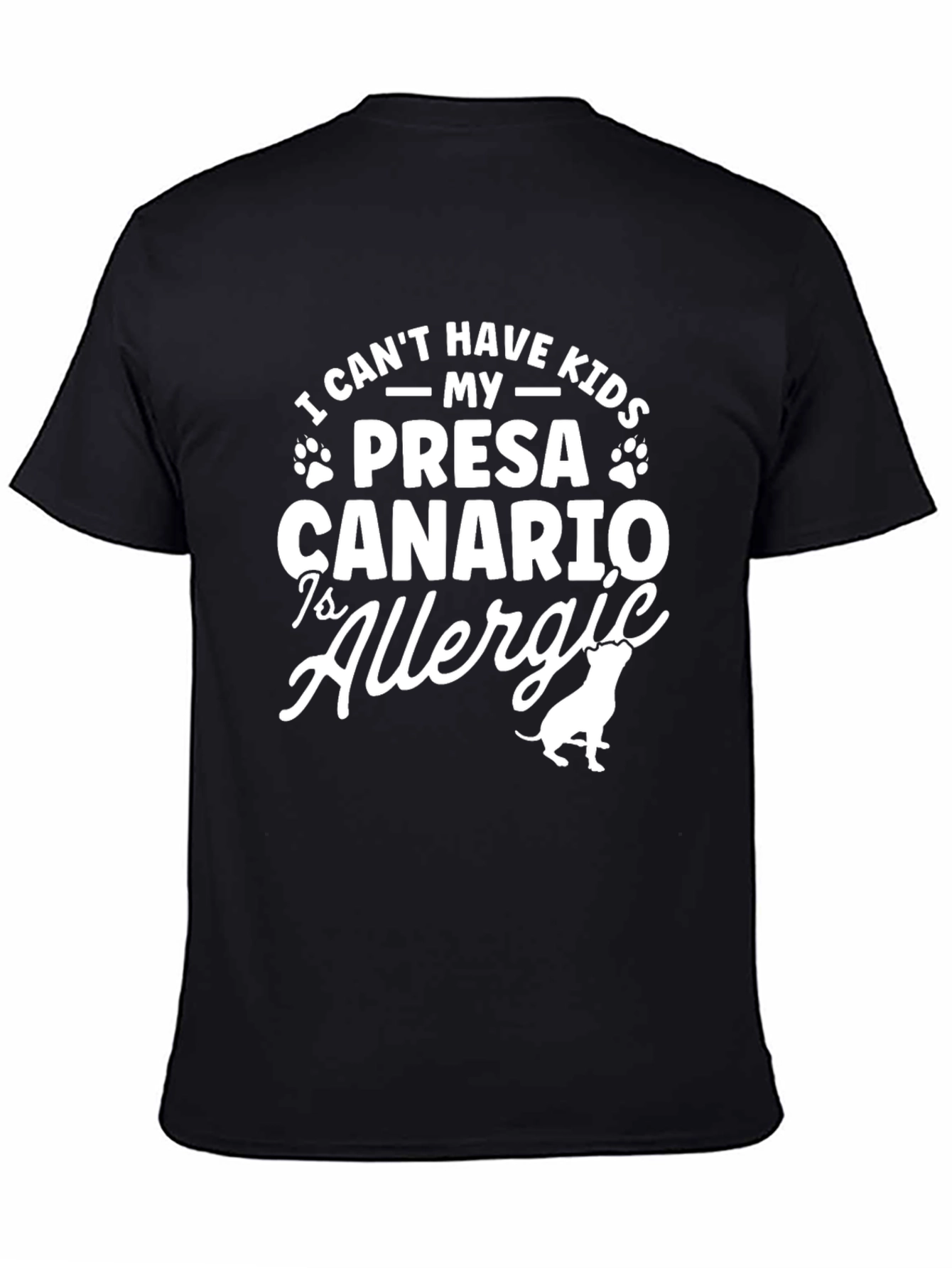 Presa Canario Allergy Graphic T-Shirt