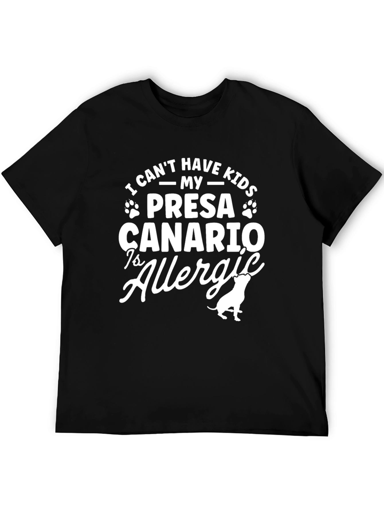Presa Canario Allergy Graphic T-Shirt