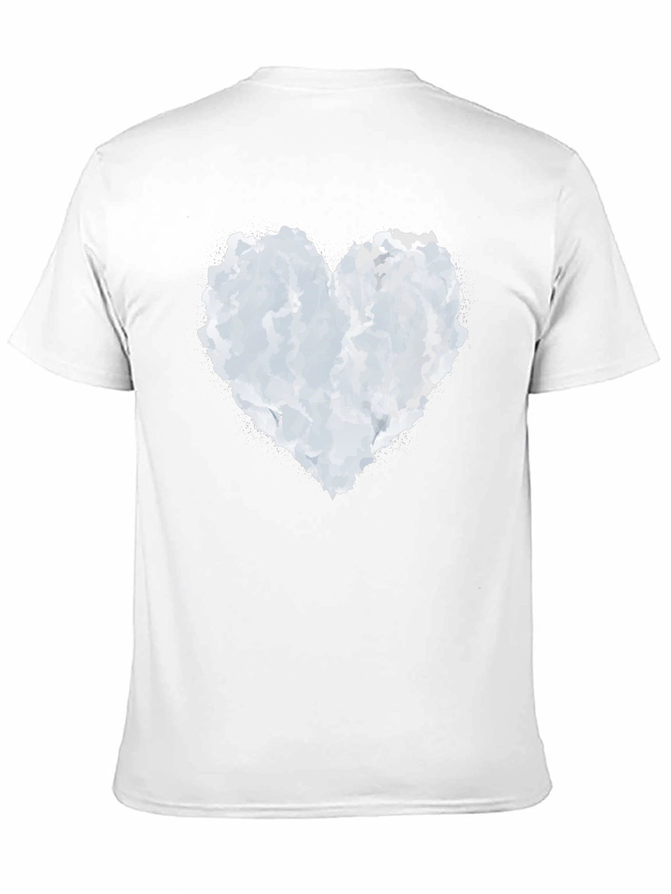 Cloud Heart Graphic Black T-Shirt