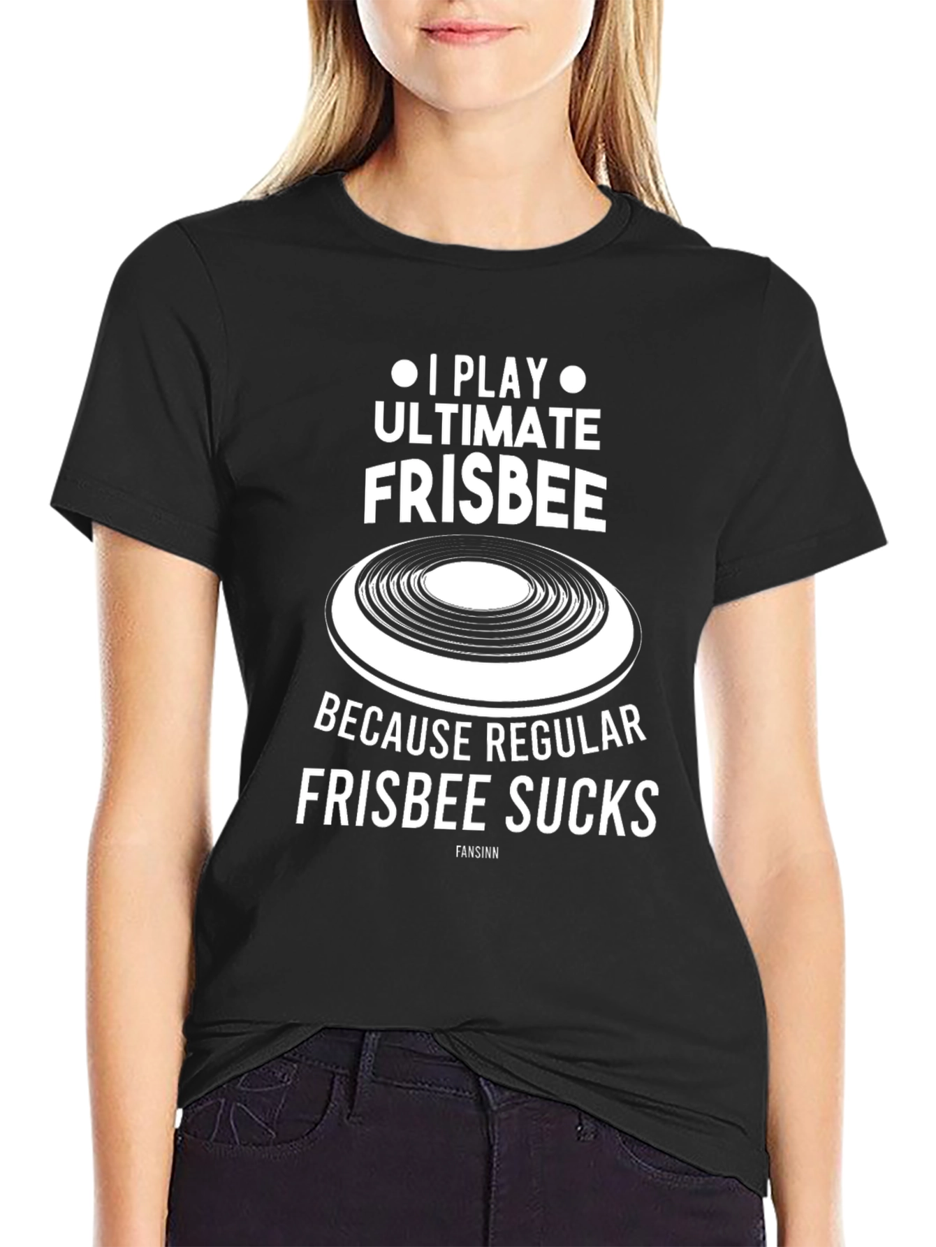 Ultimate Frisbee T-Shirt - Funny Frisbee Sucks Tee