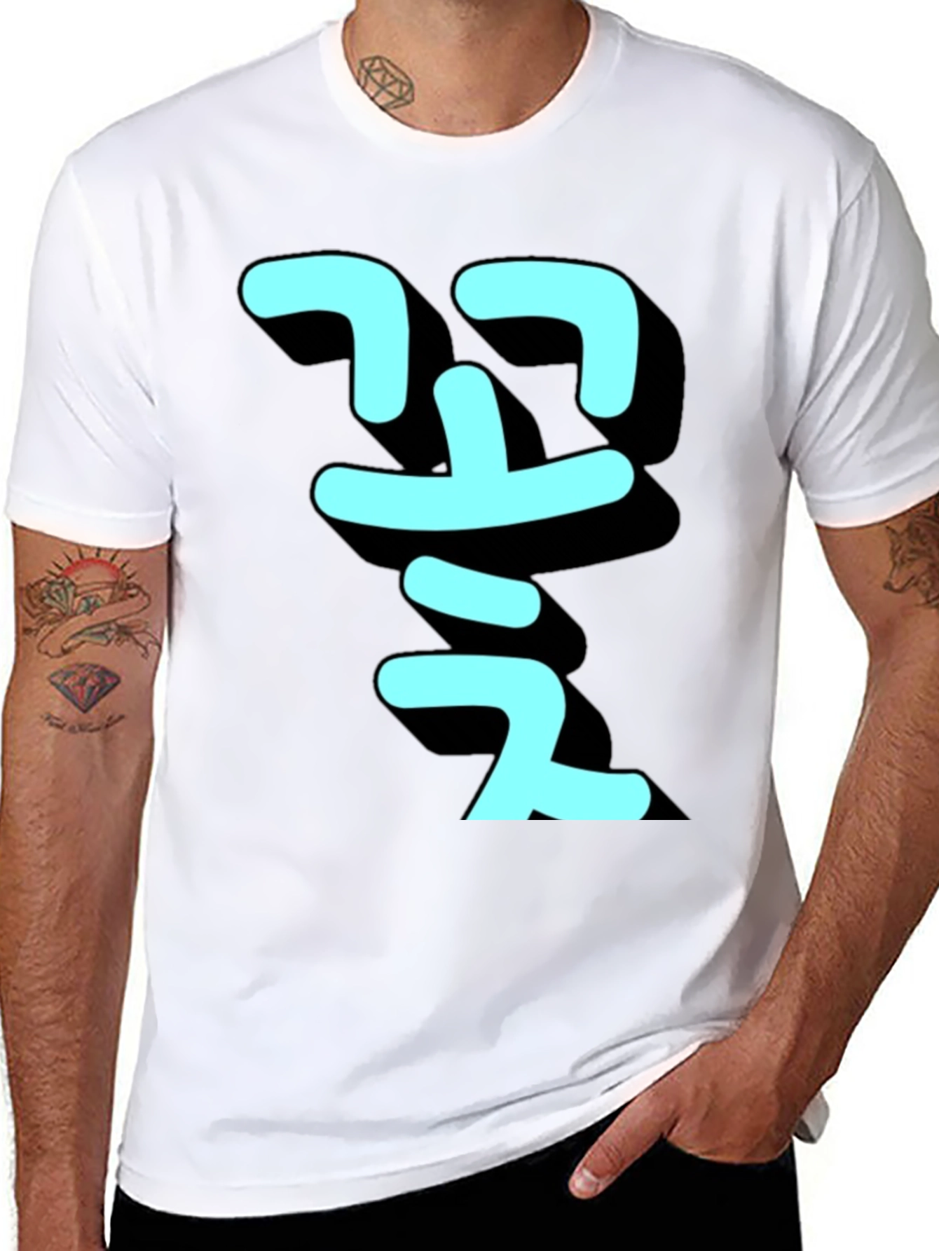 Korean Flower T-Shirt - Trendy Casual Wear