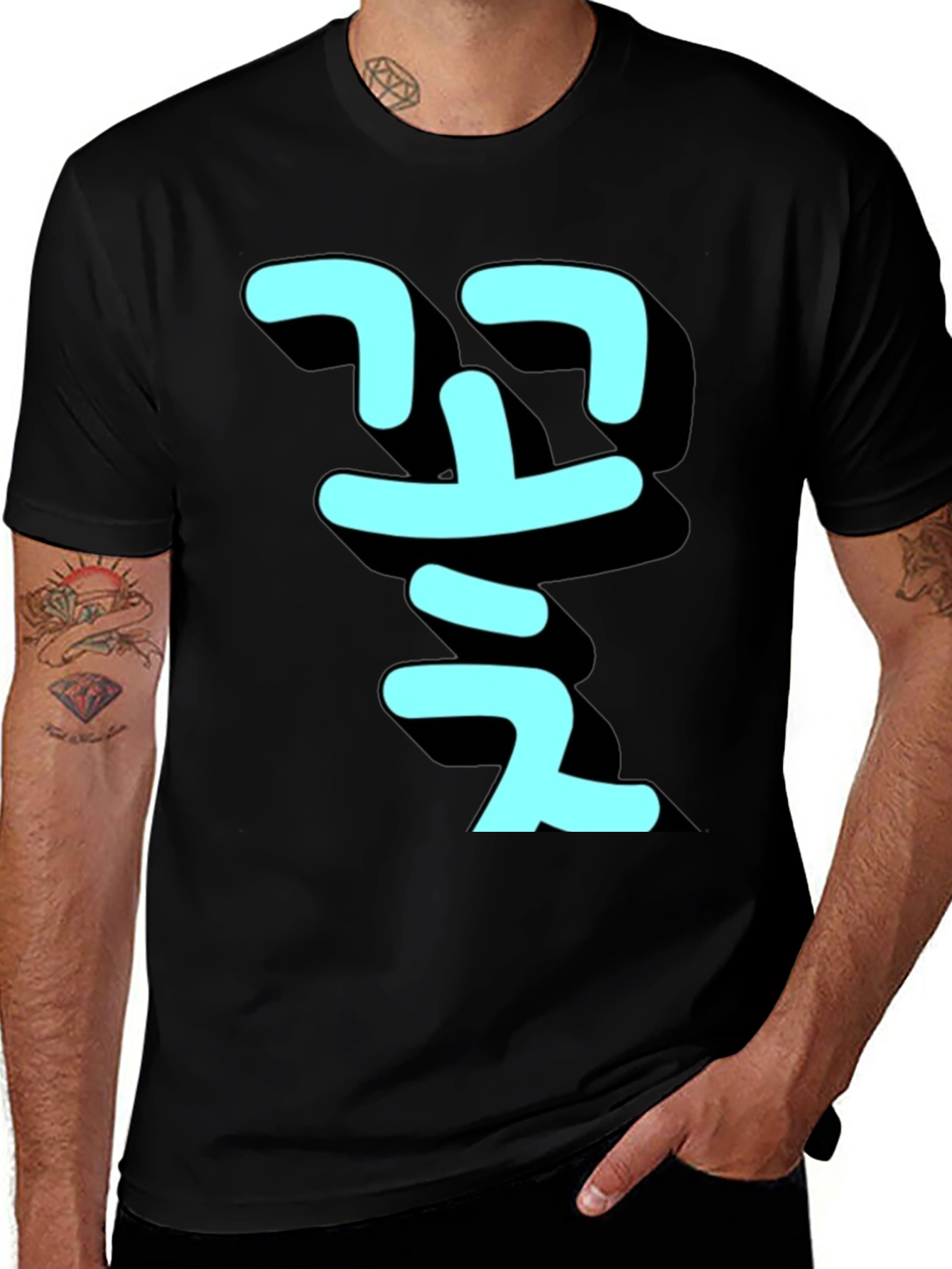 Korean Flower T-Shirt - Trendy Casual Wear