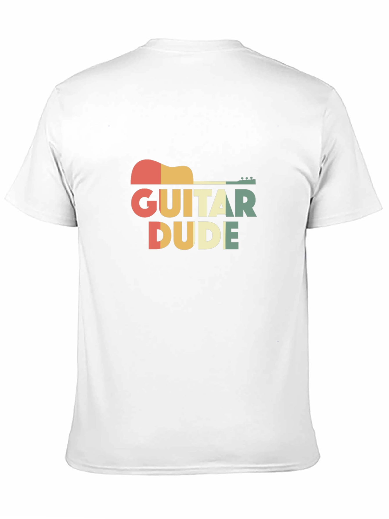 Guitar Dude Retro Graphic Tee - Music Lovers T-Shirt