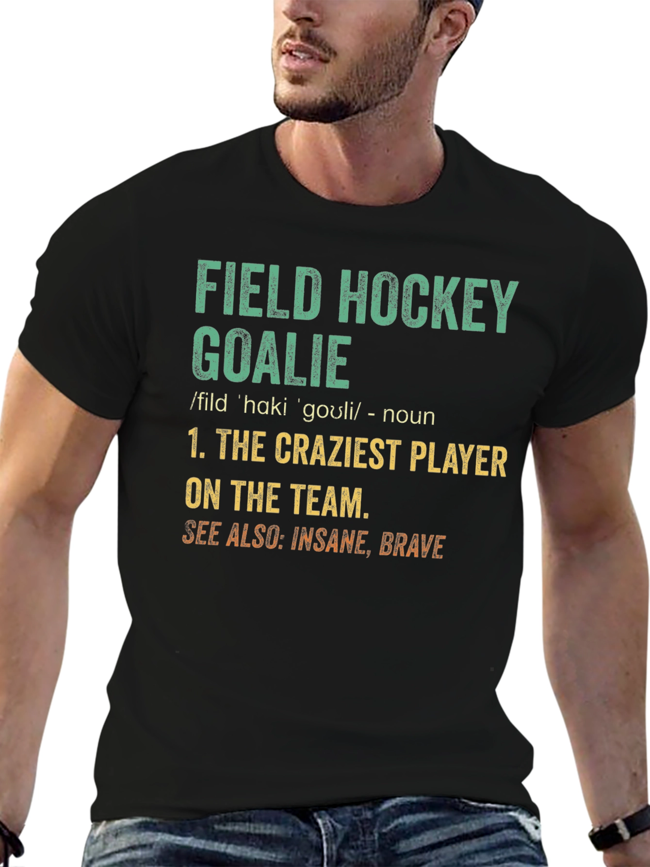 Field Hockey Goalie Definition T-Shirt