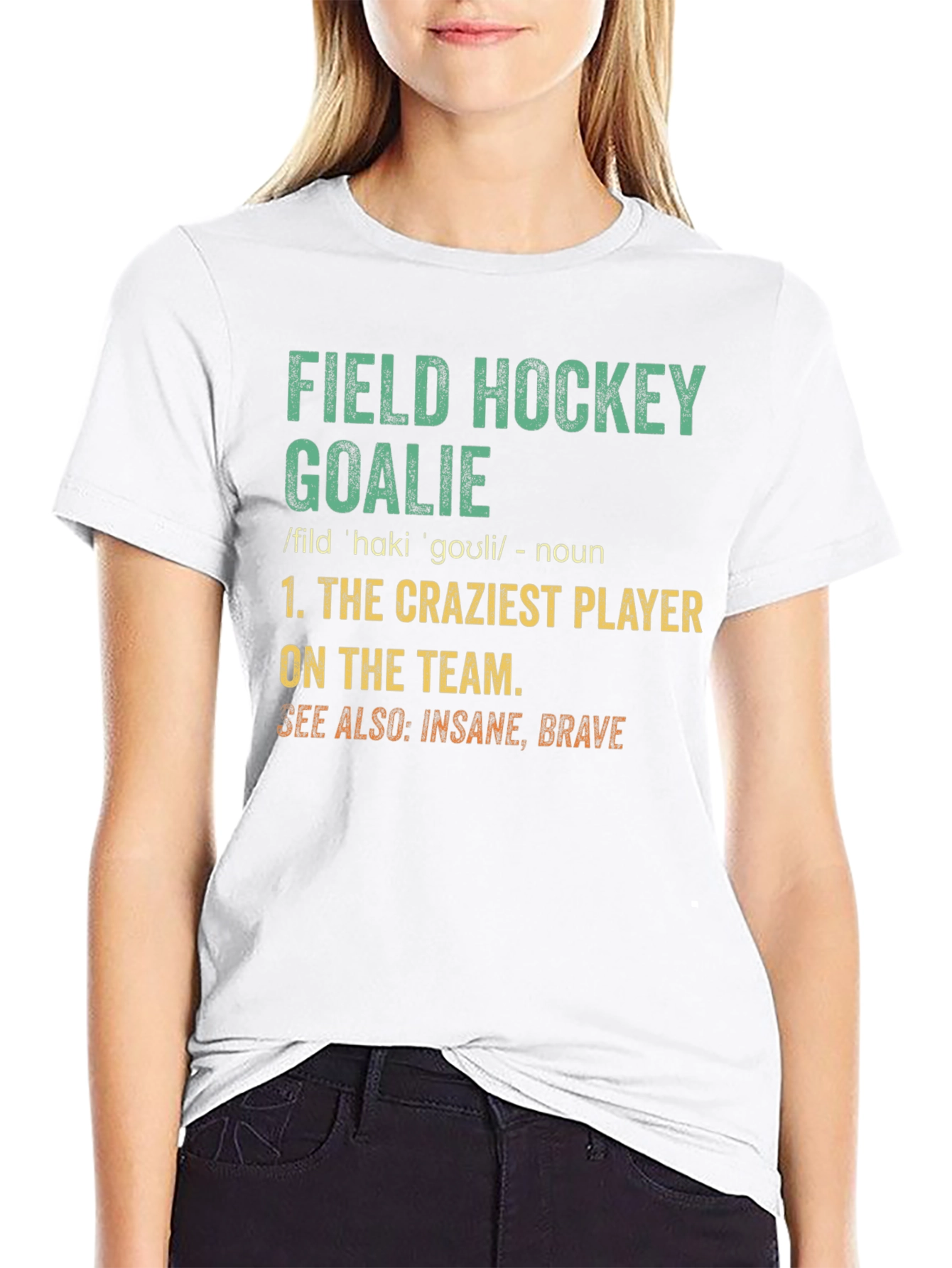 Field Hockey Goalie Definition T-Shirt