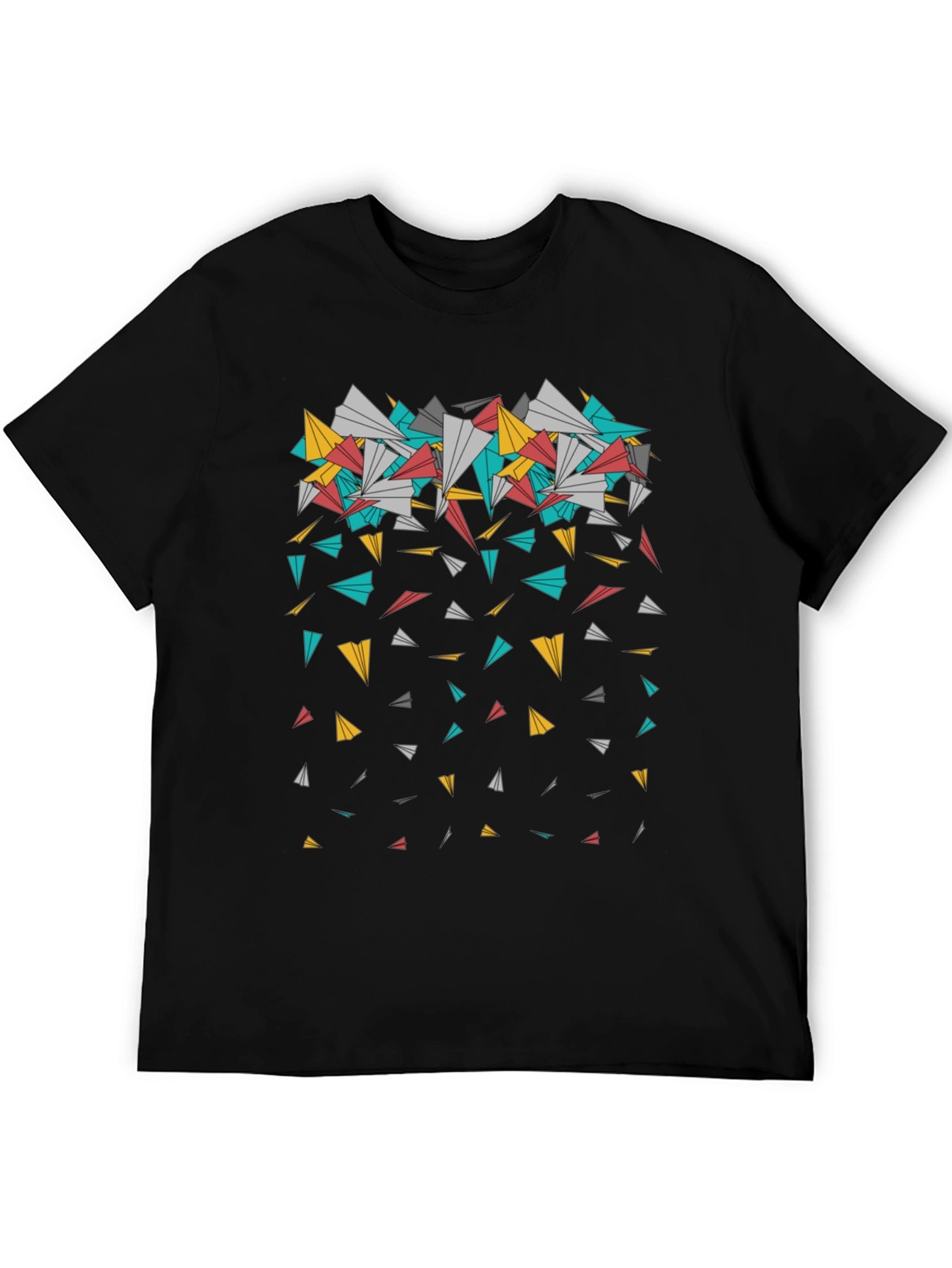 Paper Airplane Cascade Graphic Tee