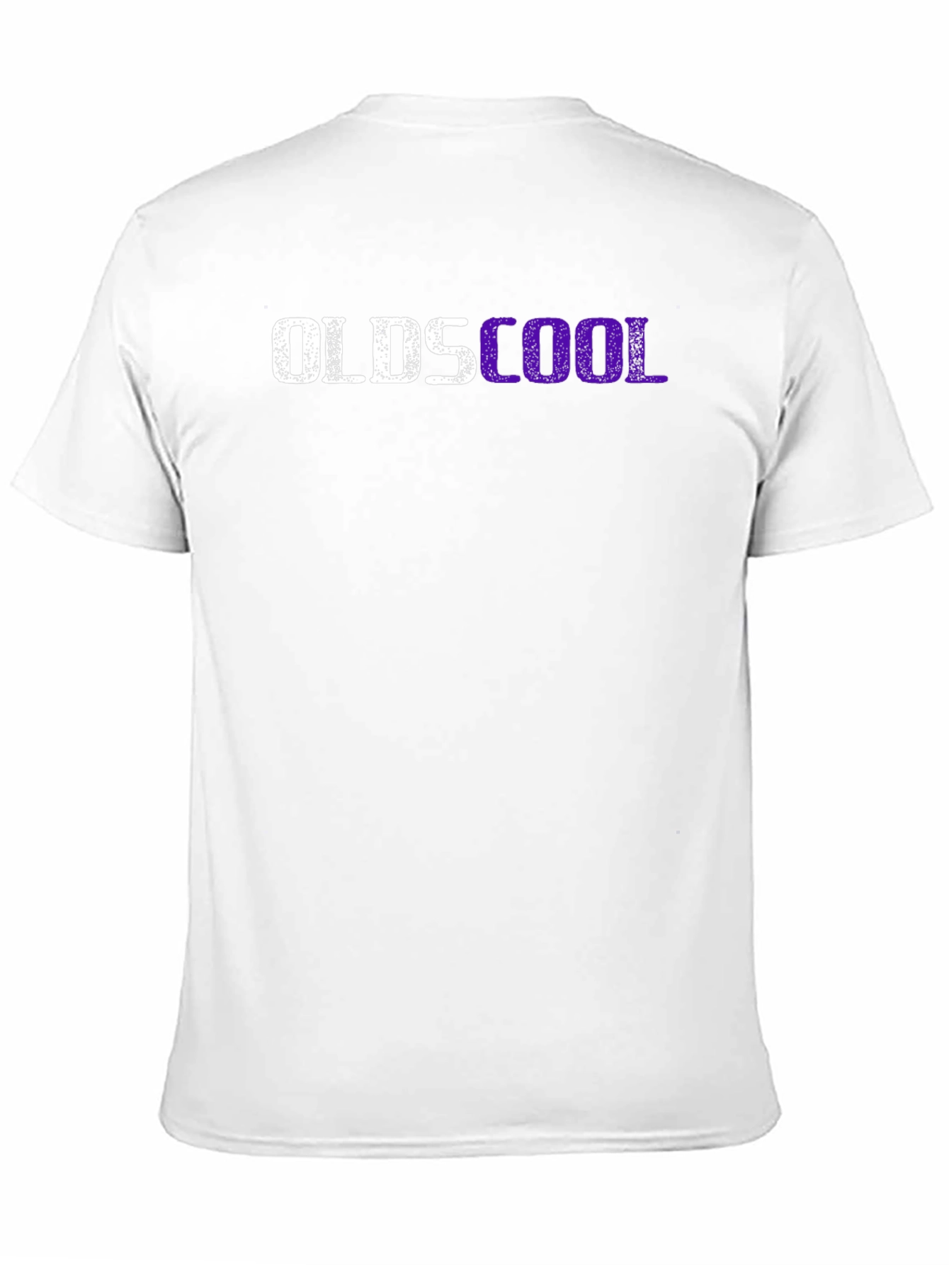 Old School Graphic Tee - Distressed Print Black T-Shirt
