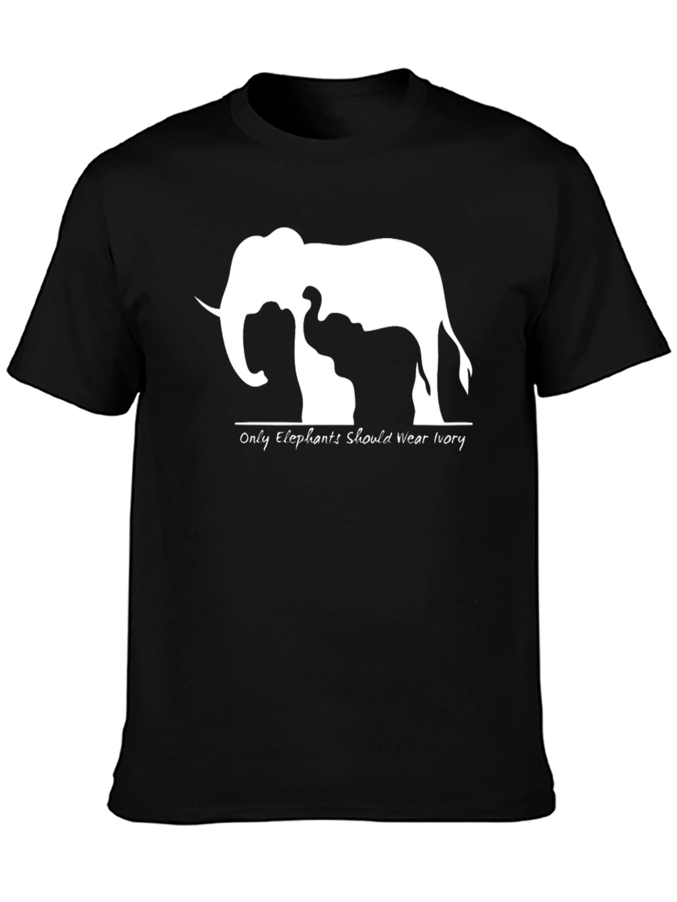 Elephant Ivory Graphic T-Shirt
