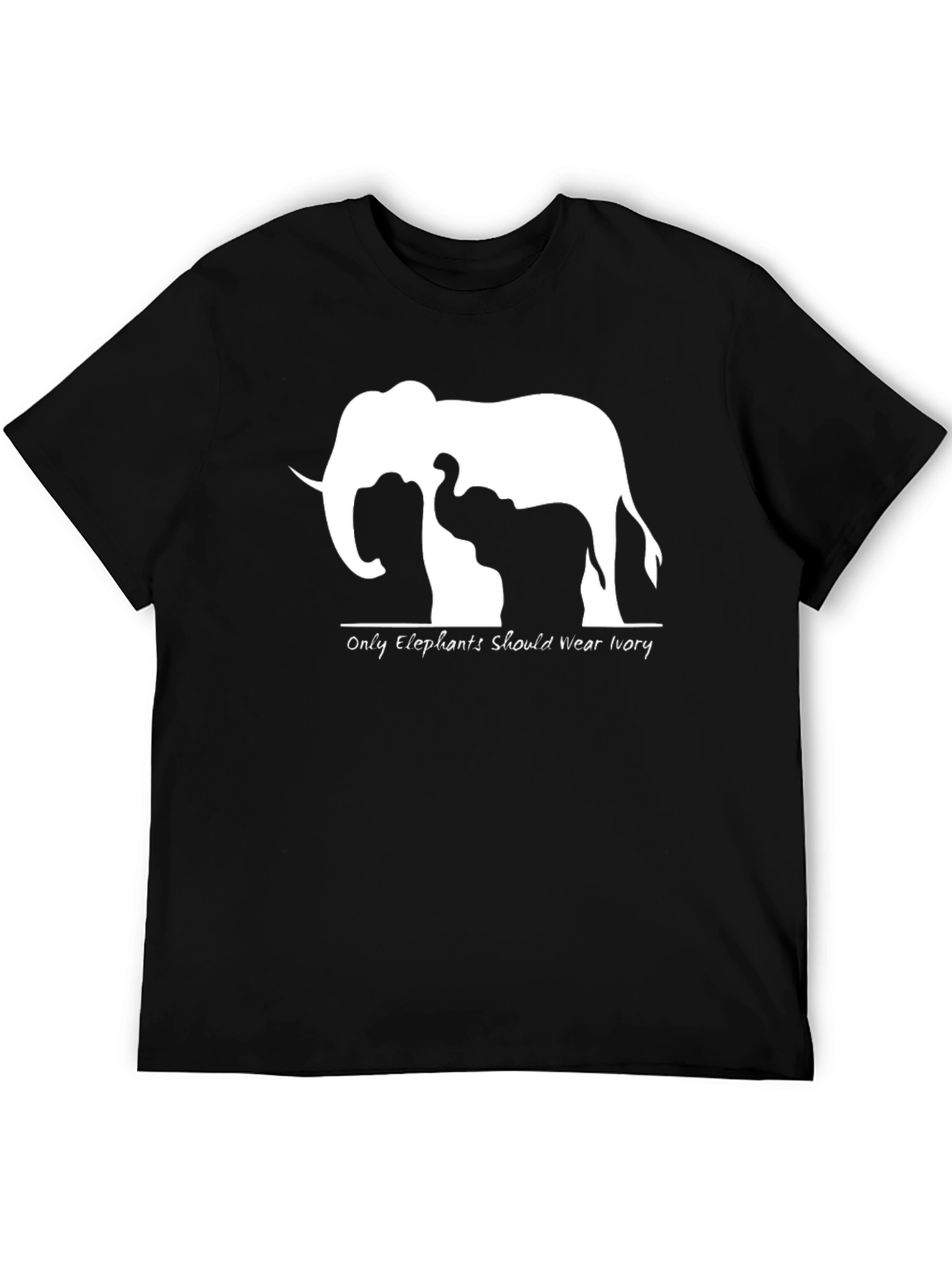 Elephant Ivory Graphic T-Shirt