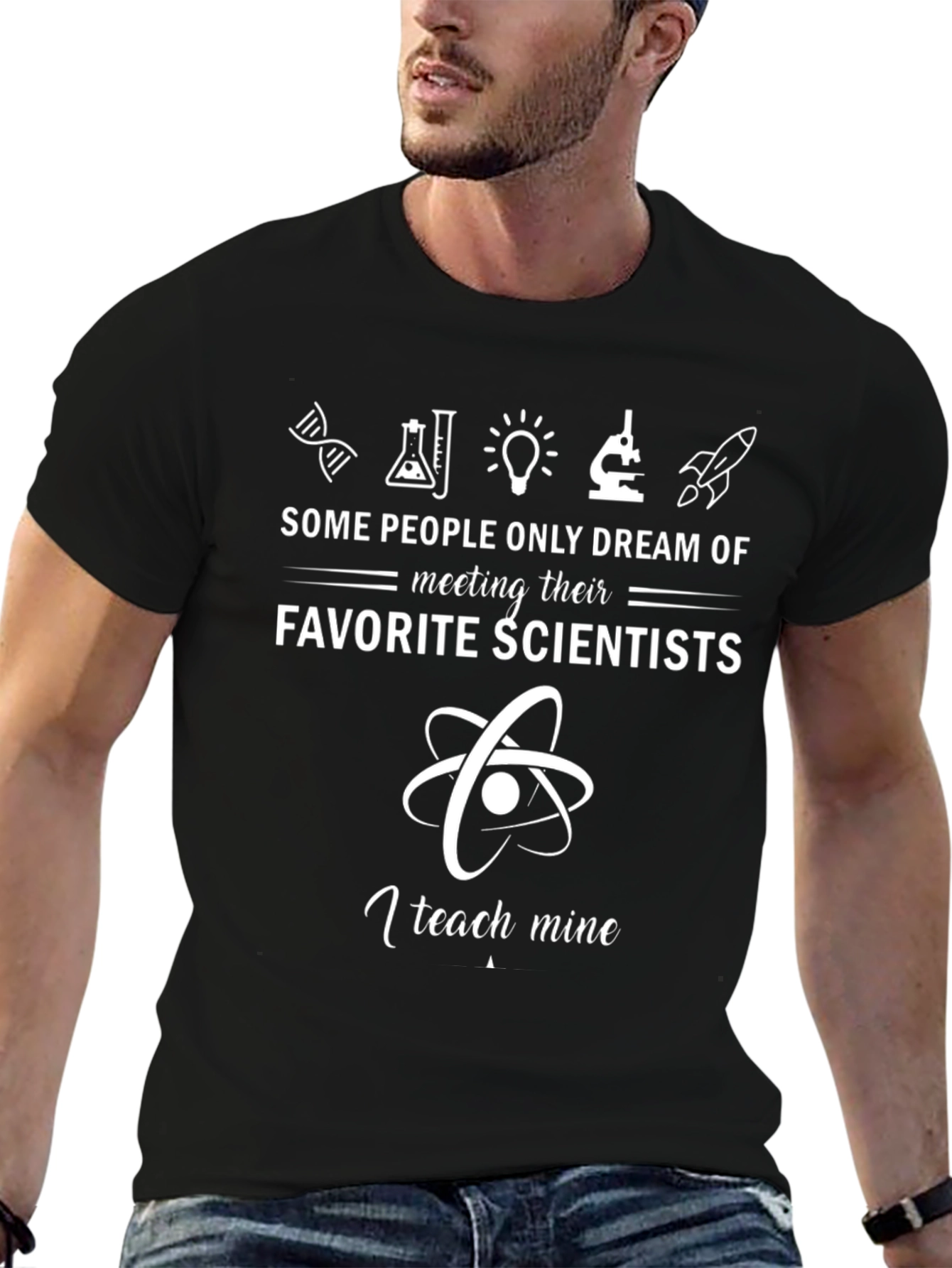 Scientist Teacher T-Shirt | Science Lover Tee