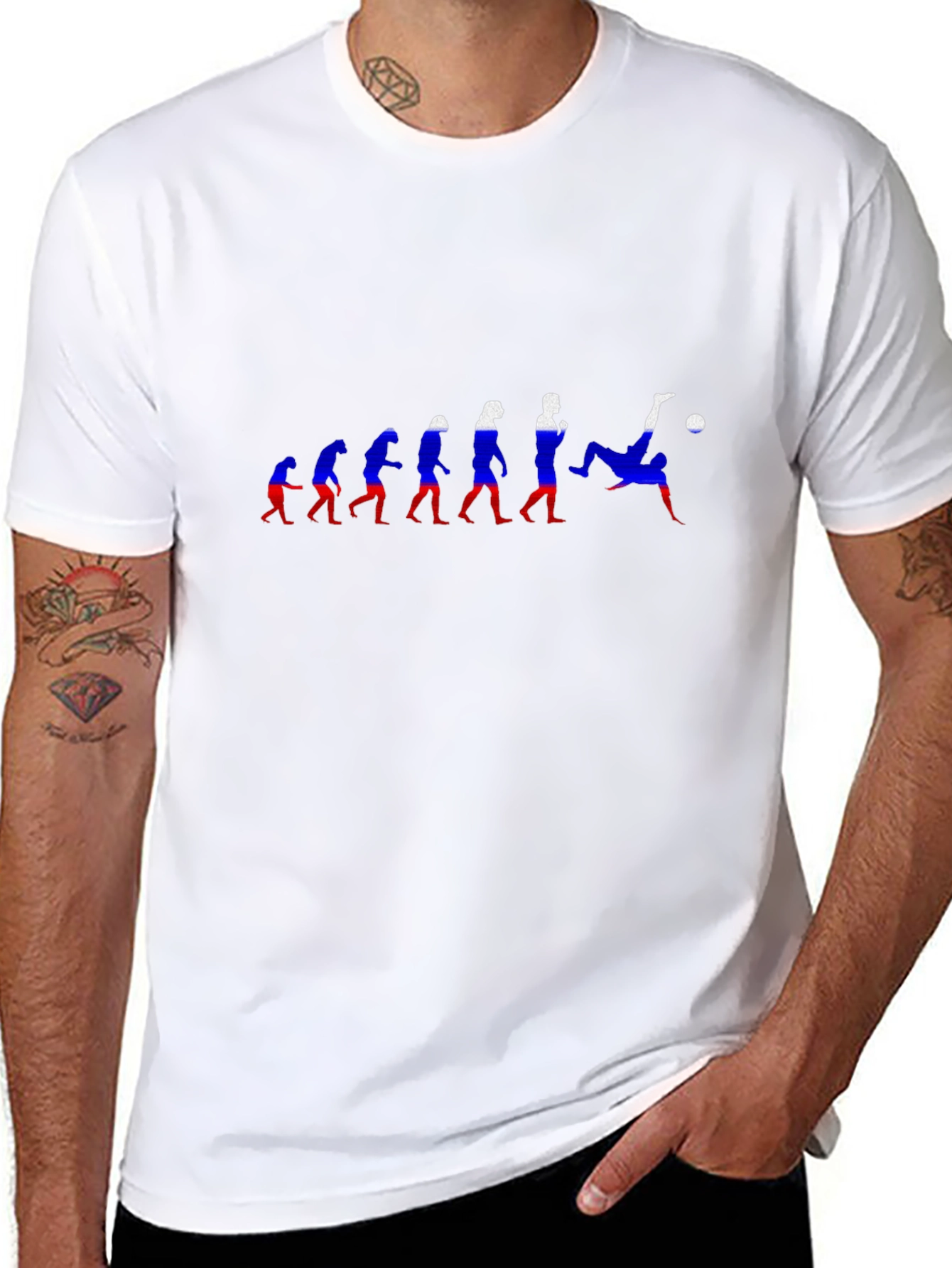 Soccer Evolution Graphic T-Shirt