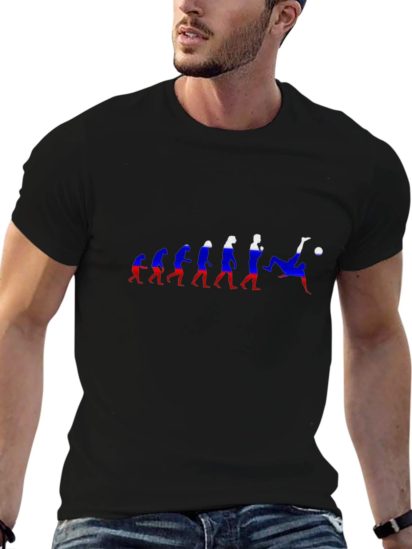 Soccer Evolution Graphic T-Shirt