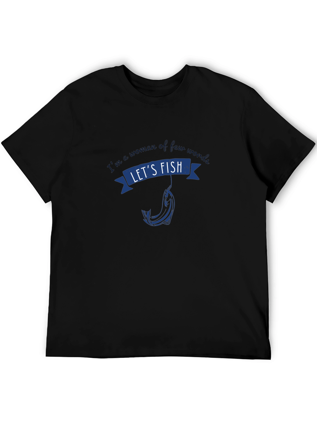 Lets Fish Mens T-Shirt - Fisherman Gift