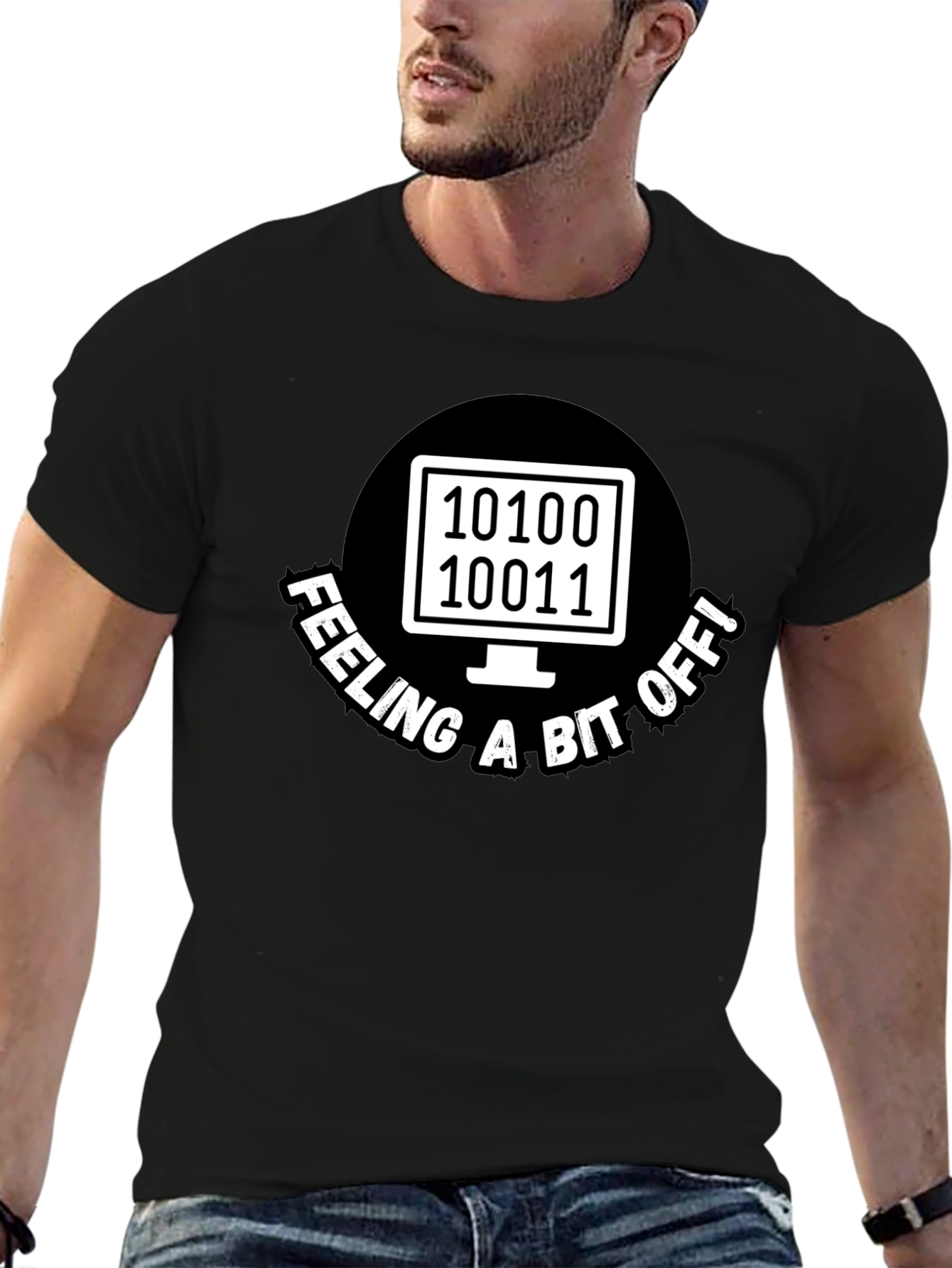 Feeling A Bit Off Binary Code T-Shirt