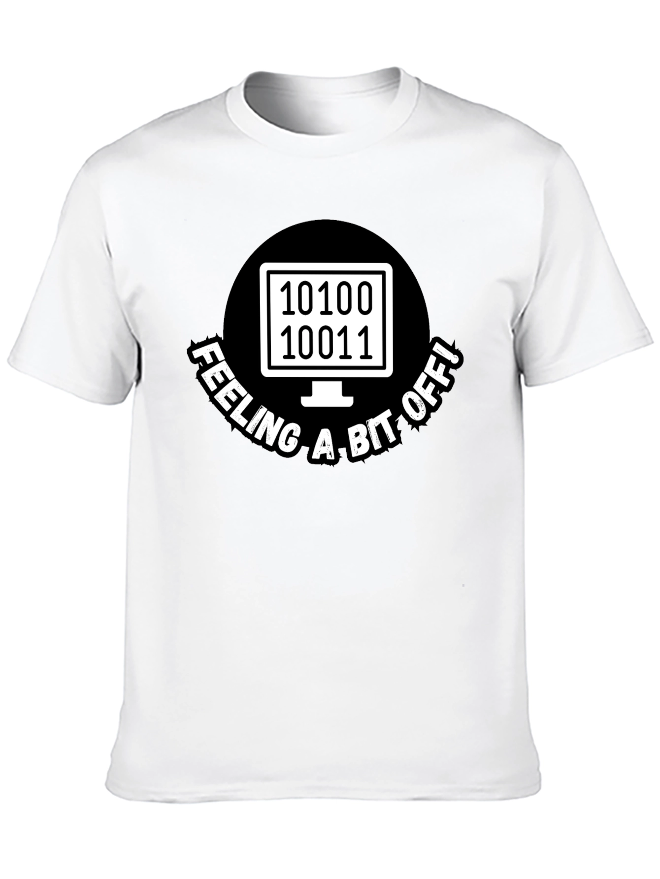 Feeling A Bit Off Binary Code T-Shirt