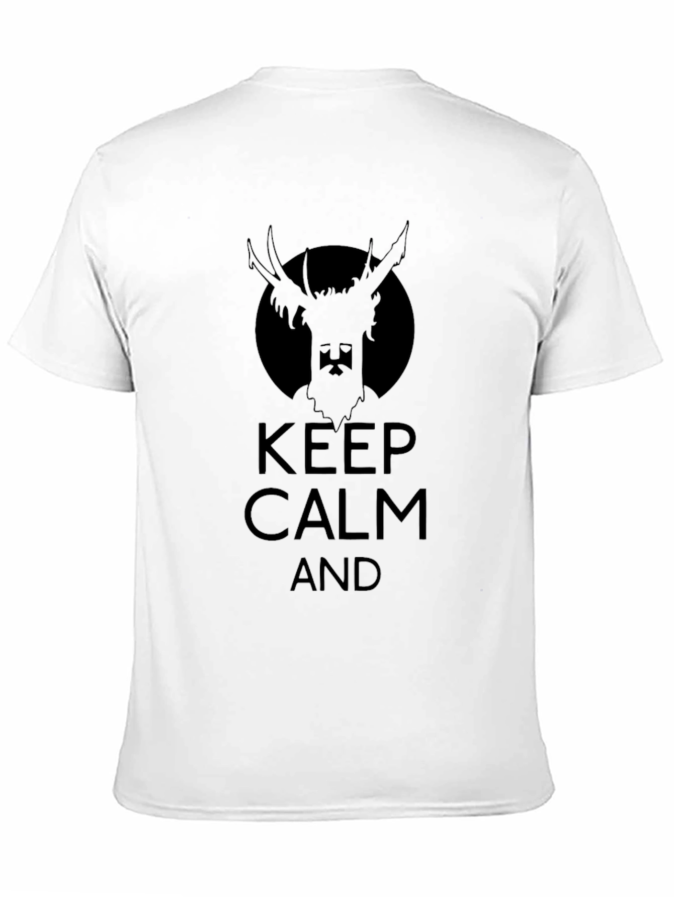 Keep Calm Bearded Deer T-Shirt