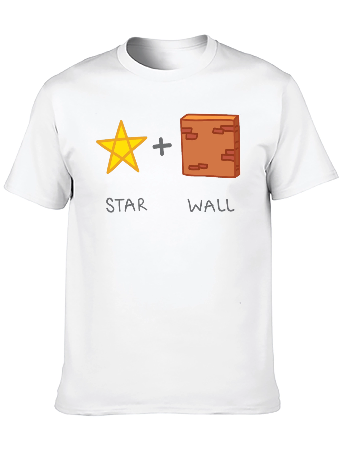 Star Wall Funny Graphic T-Shirt