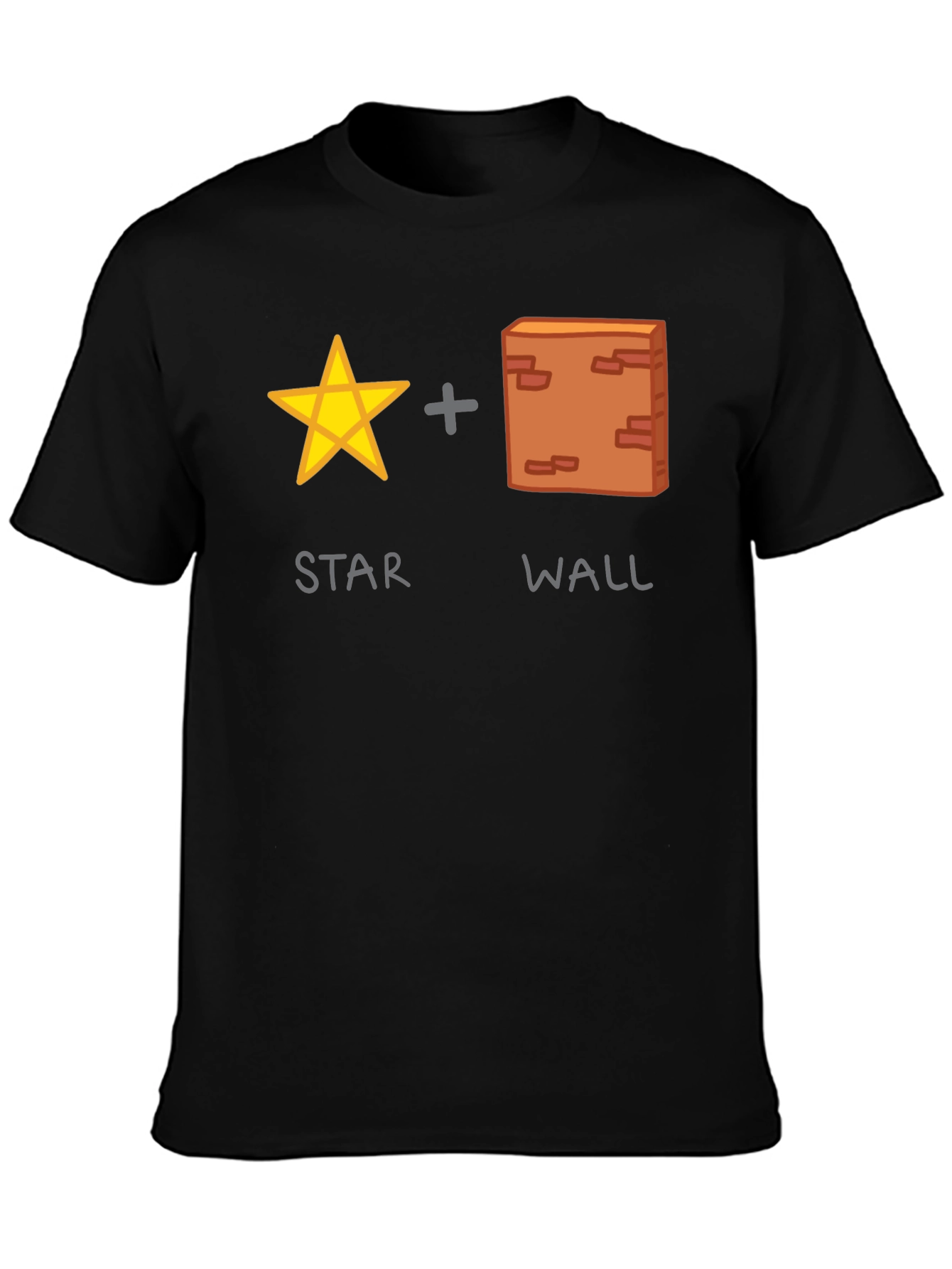 Star Wall Funny Graphic T-Shirt