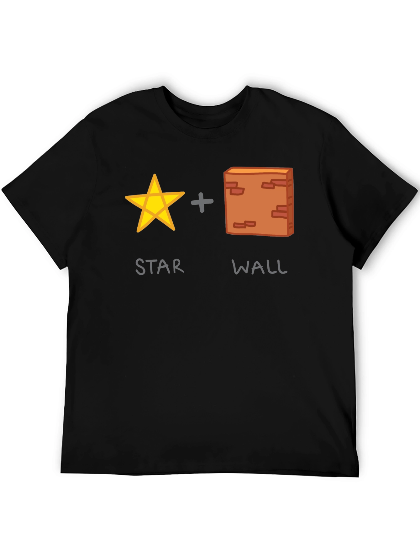 Star Wall Funny Graphic T-Shirt