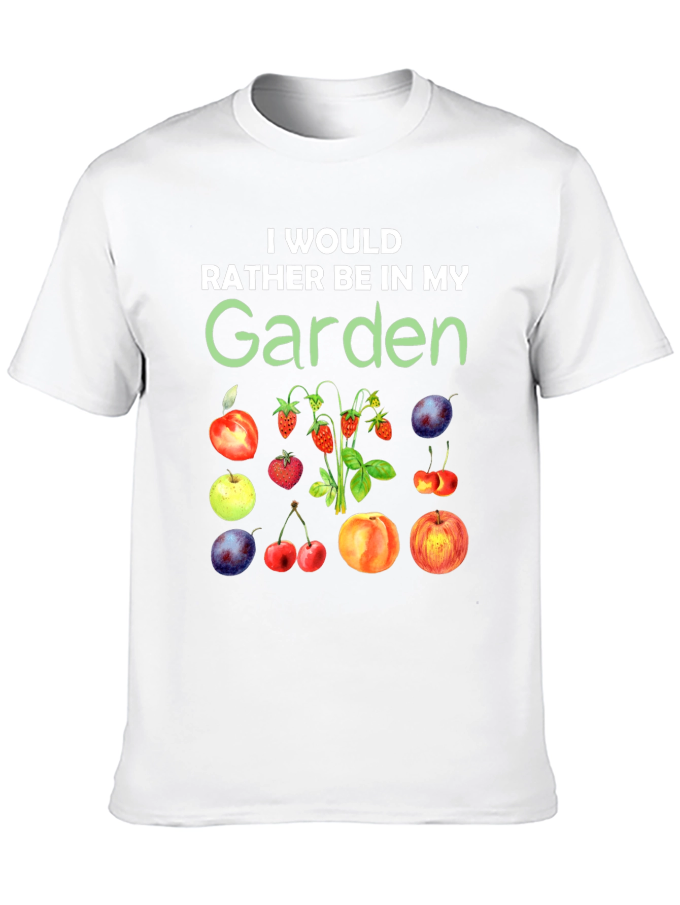 Garden Lover T-Shirt - Fruits Design