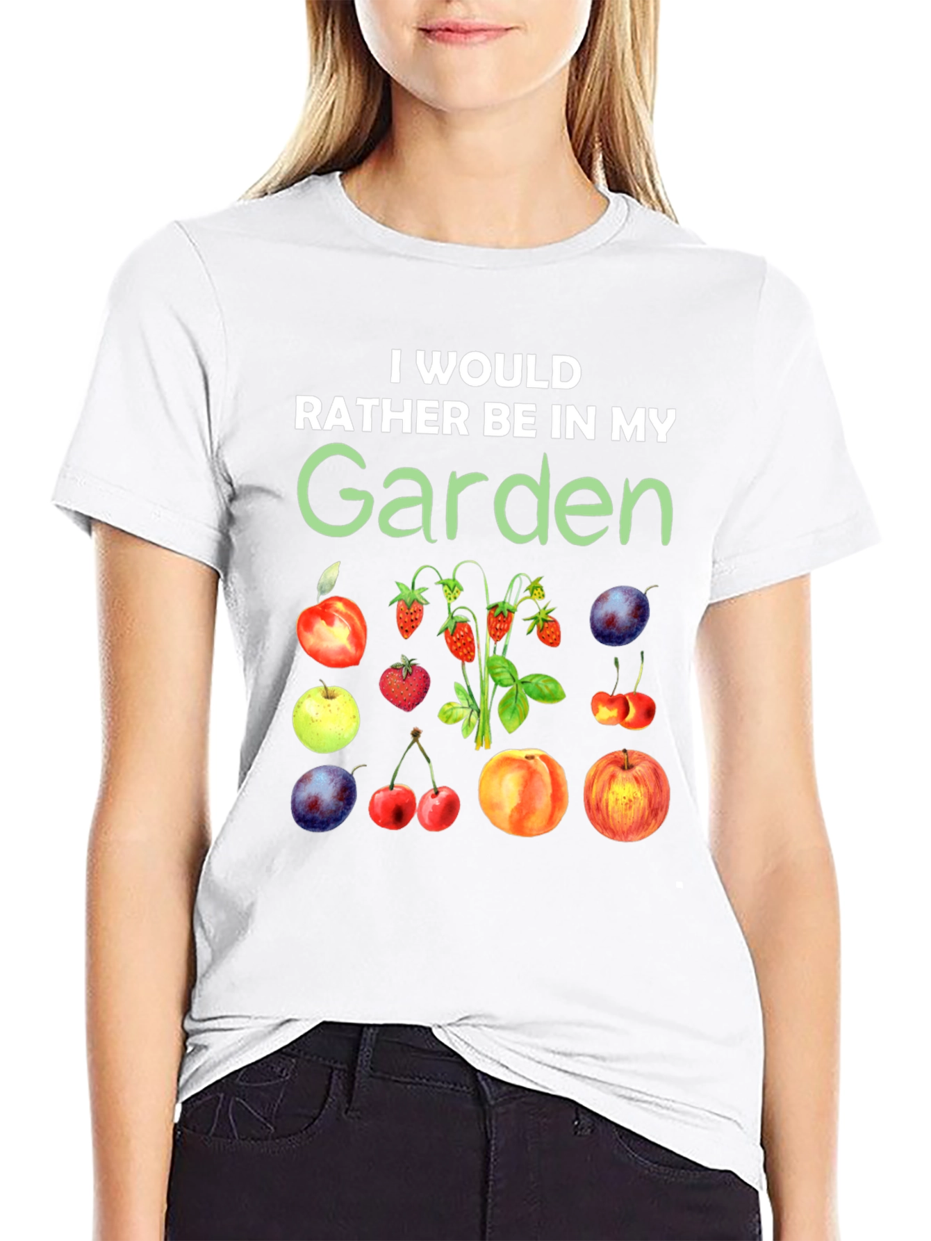 Garden Lover T-Shirt - Fruits Design