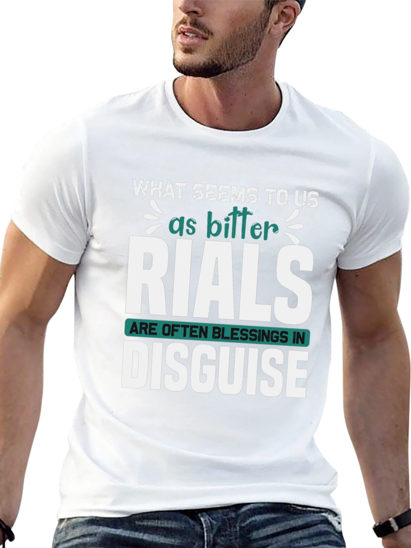 Blessings in Disguise Graphic Tee - Motivational Shirt