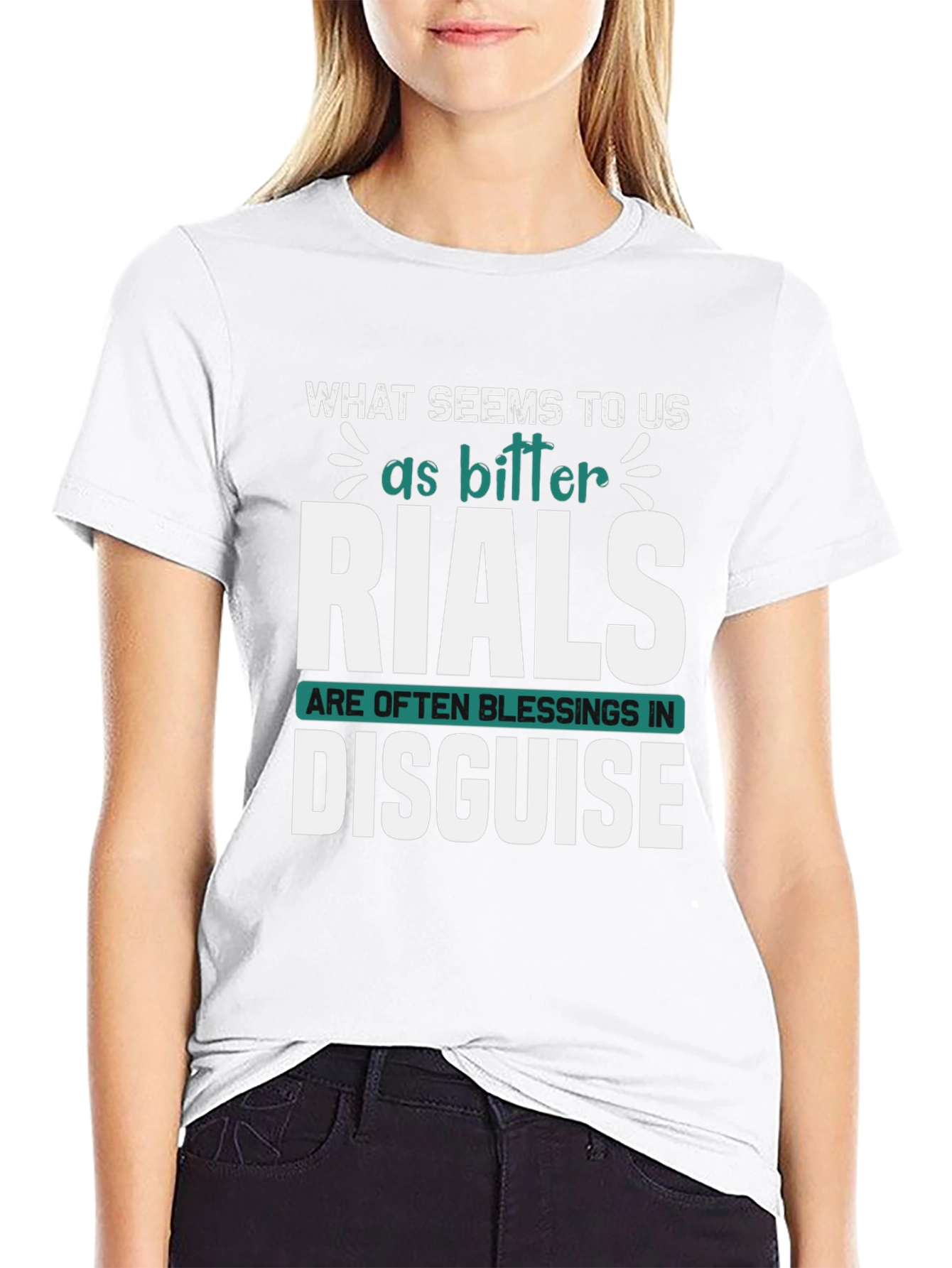 Blessings in Disguise Graphic Tee - Motivational Shirt