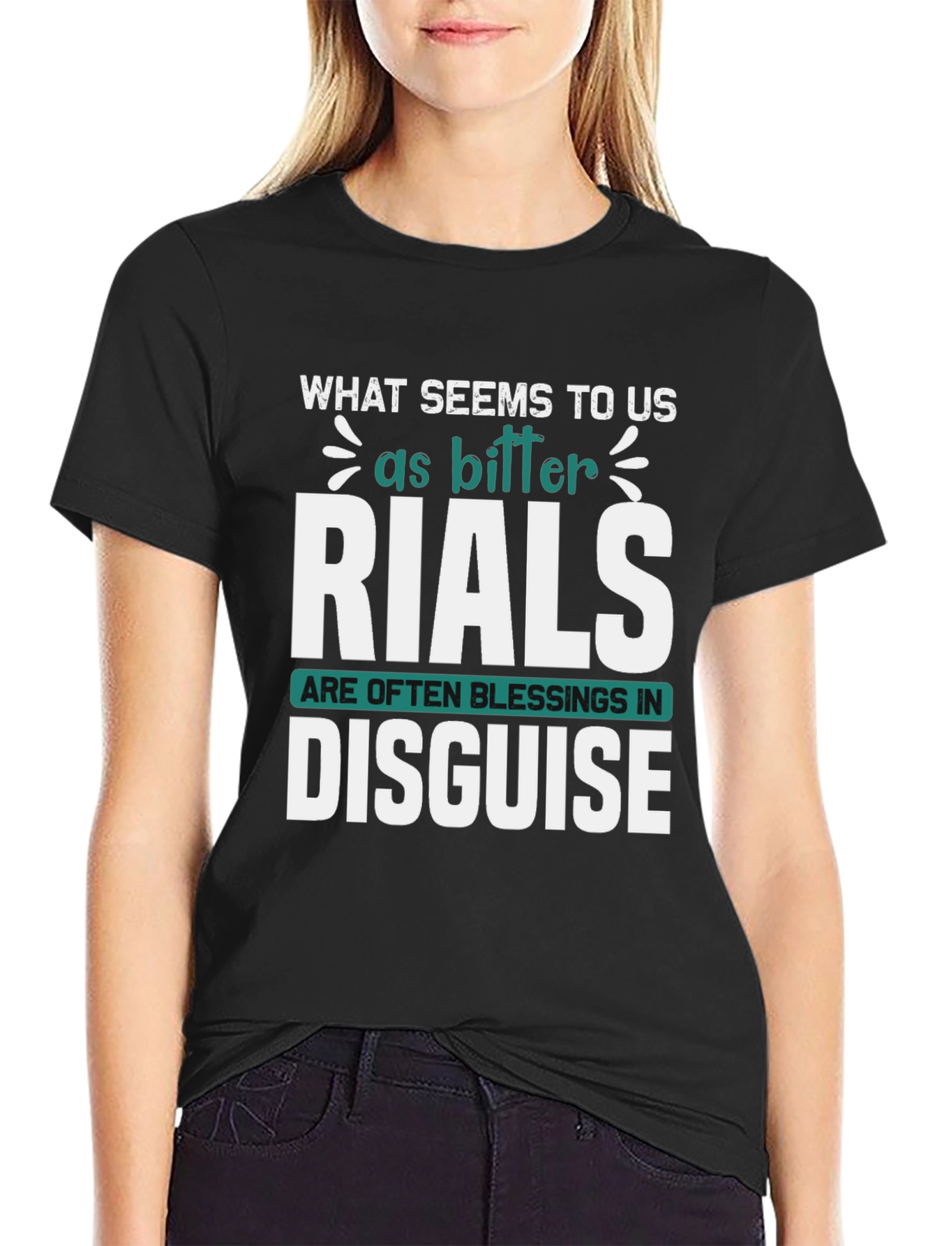 Blessings in Disguise Graphic Tee - Motivational Shirt