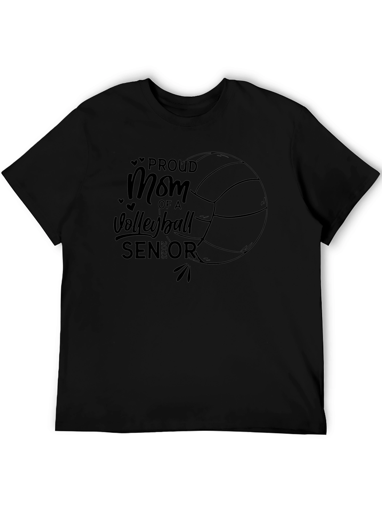 Proud Mom of a Volleyball Senior 2023 T-Shirt