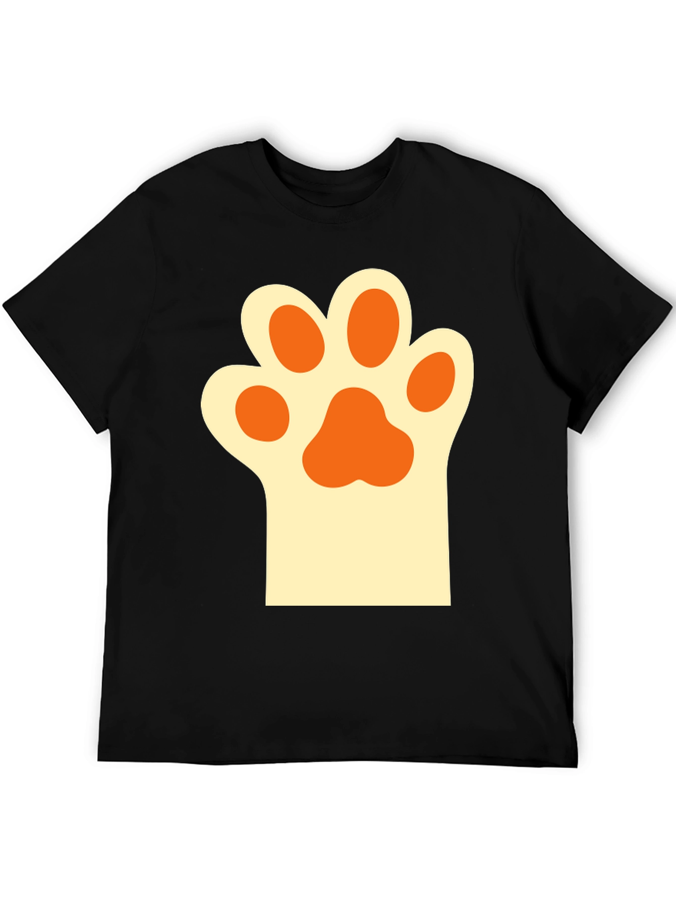 Cute Cat Paw Print T-Shirt