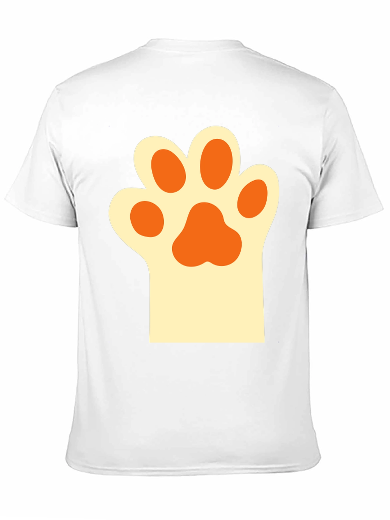 Cute Cat Paw Print T-Shirt