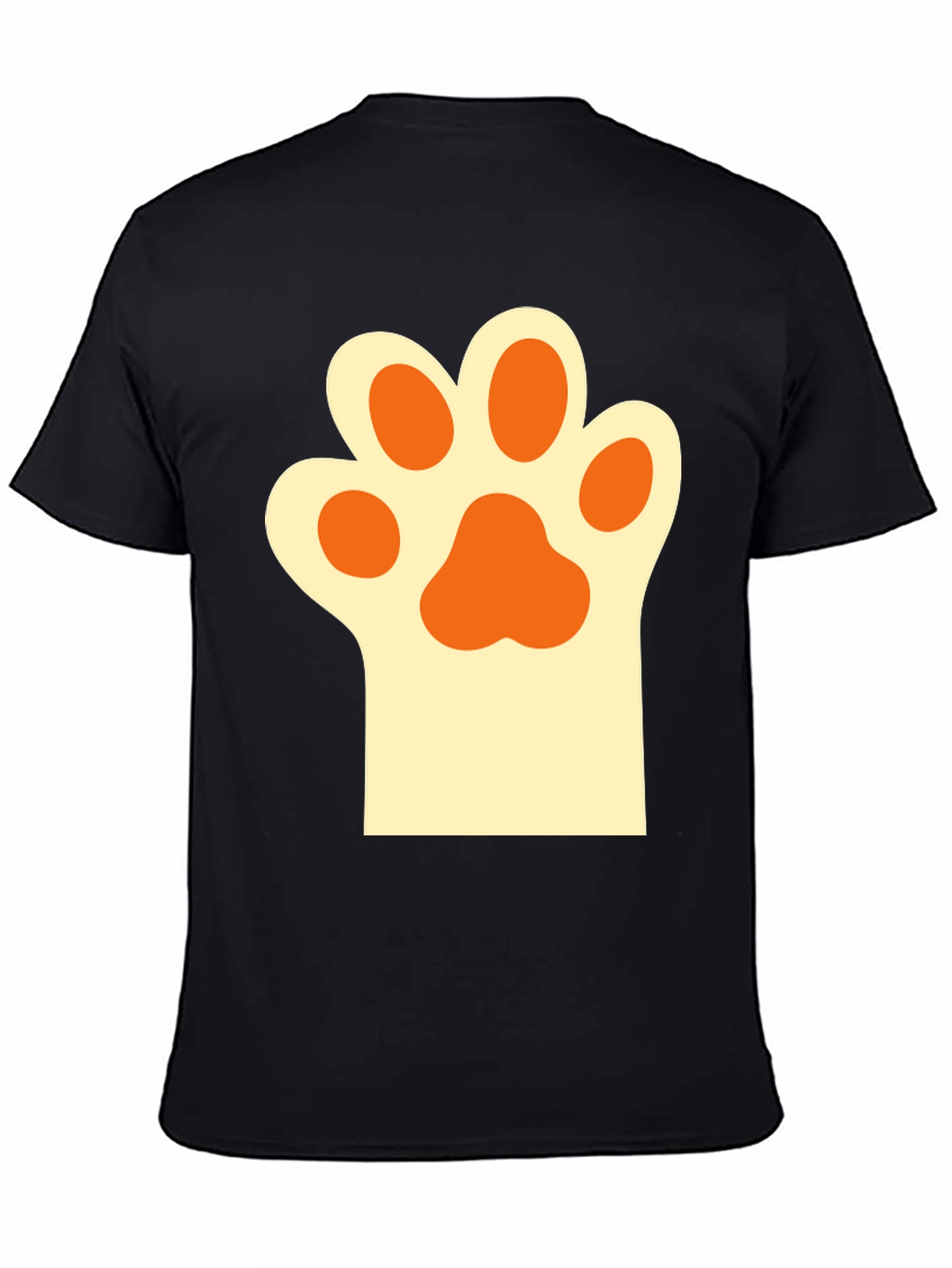 Cute Cat Paw Print T-Shirt