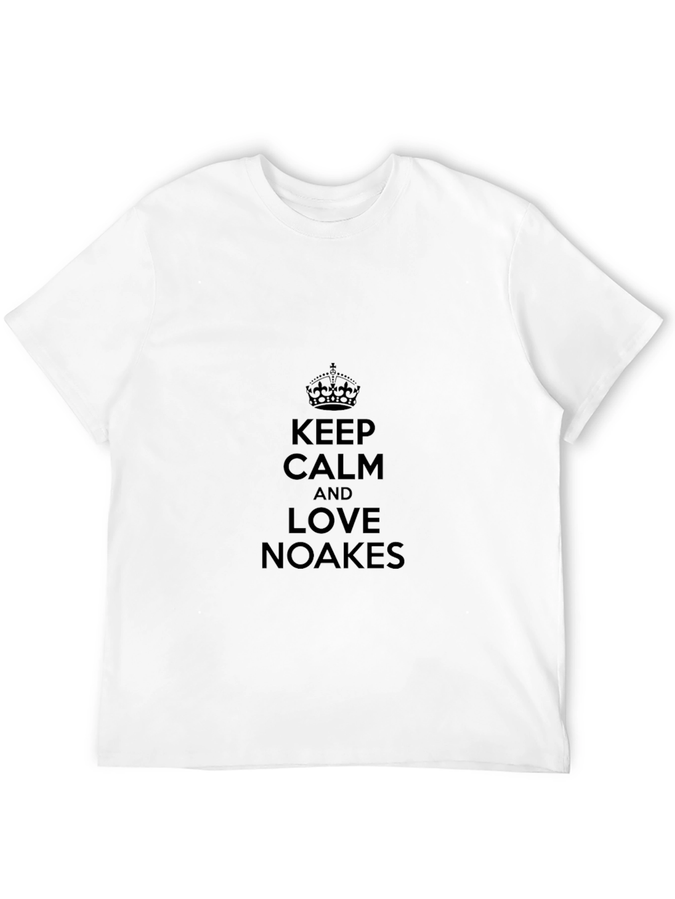 Keep Calm & Love Noakes T-Shirt - Black