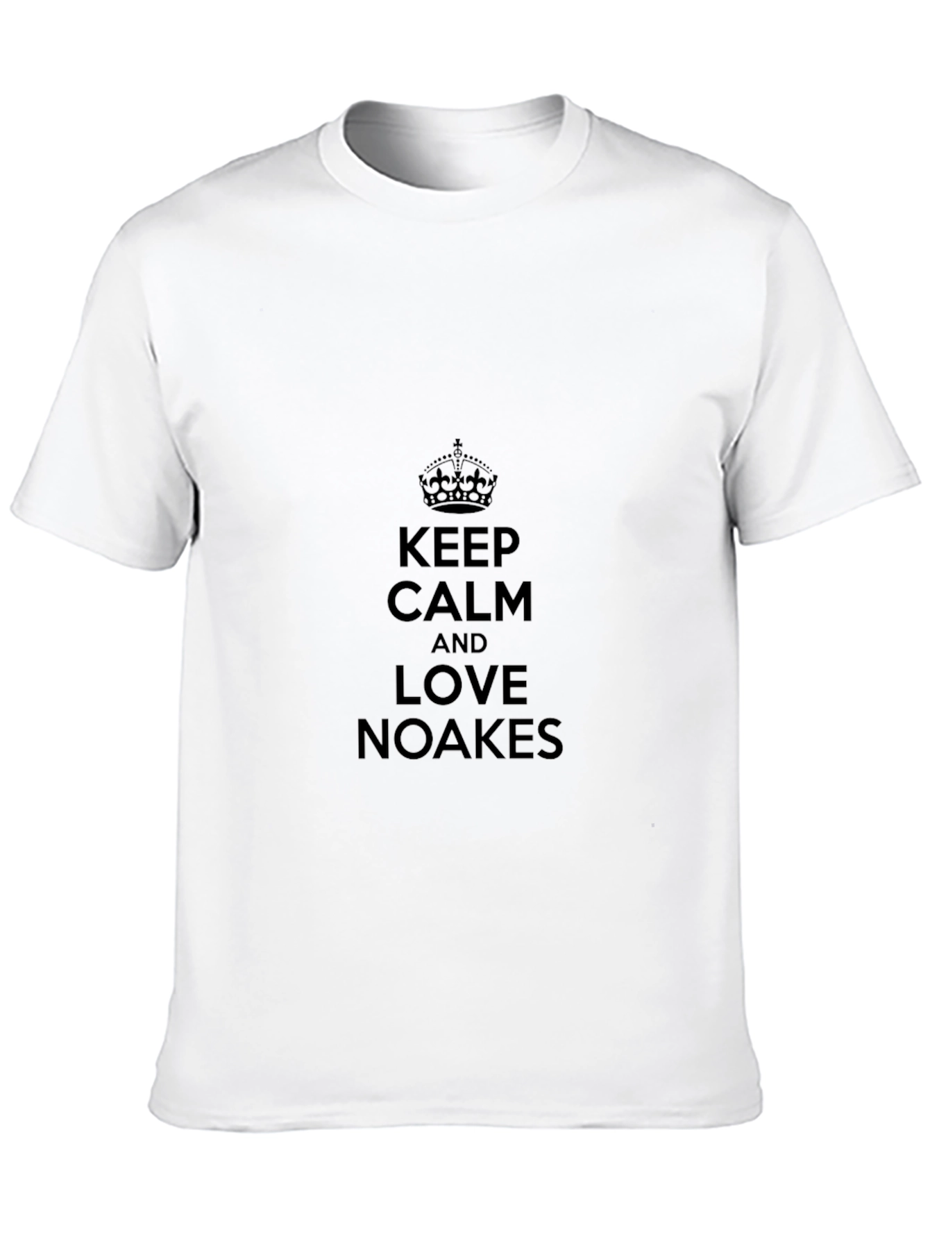 Keep Calm & Love Noakes T-Shirt - Black