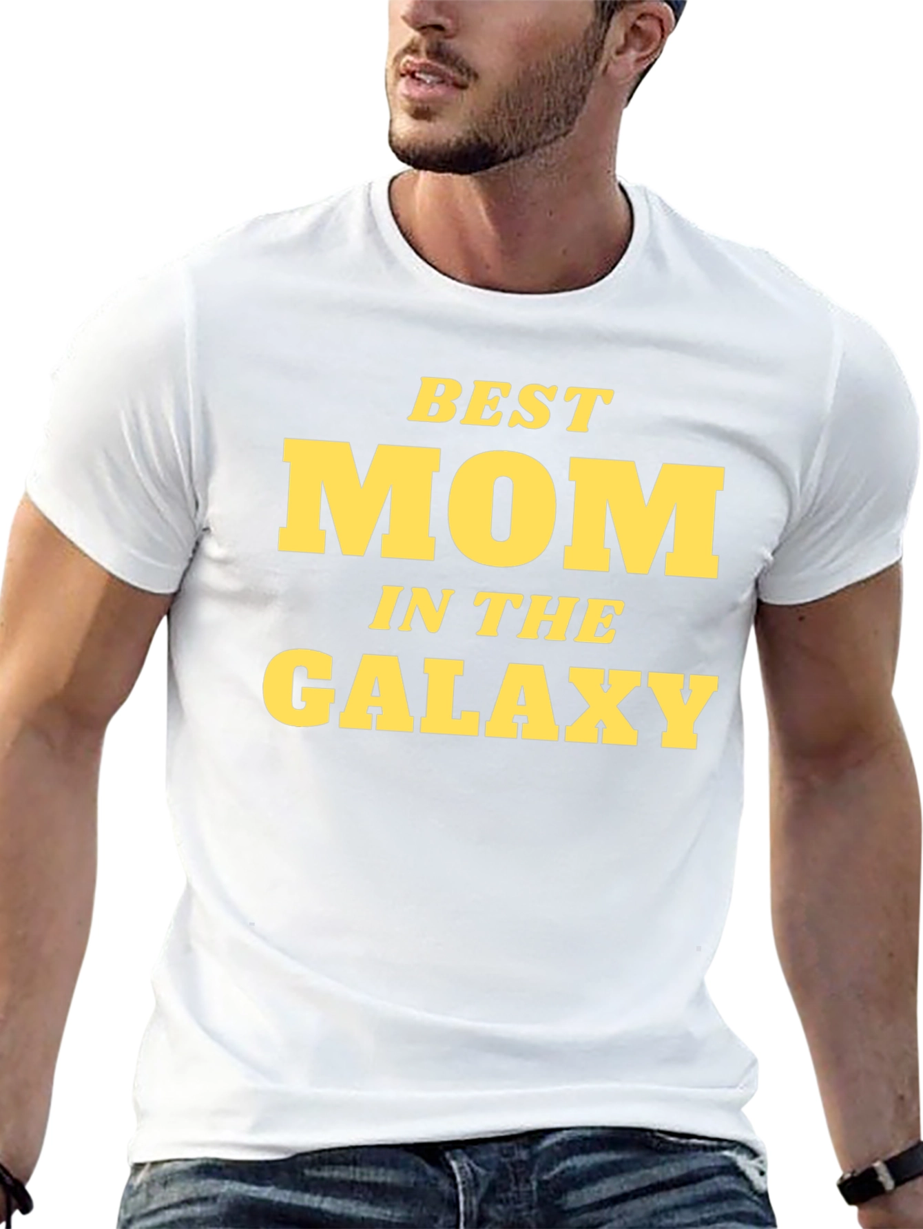 Best Mom in the Galaxy T-Shirt - Black