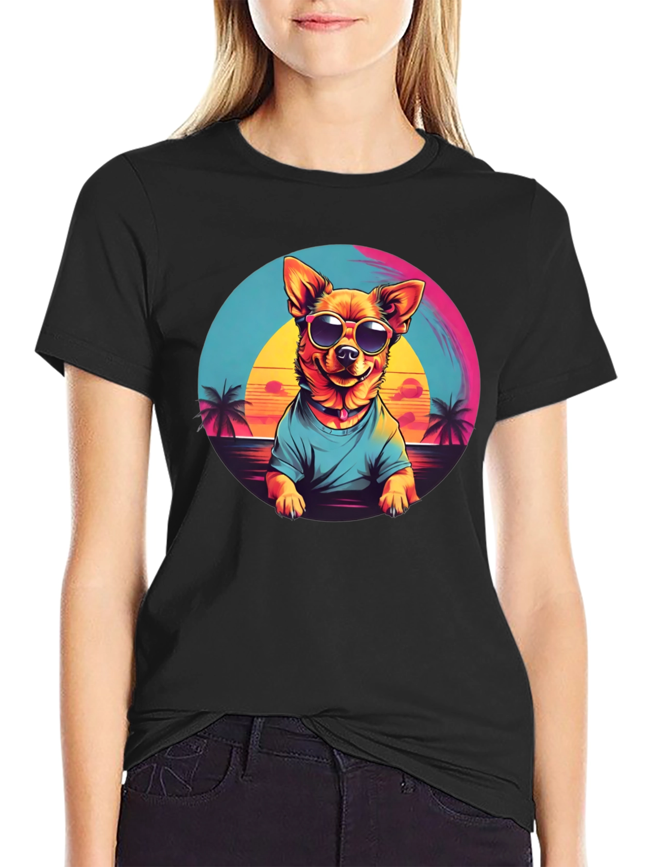 Cool Dog Beach T-Shirt