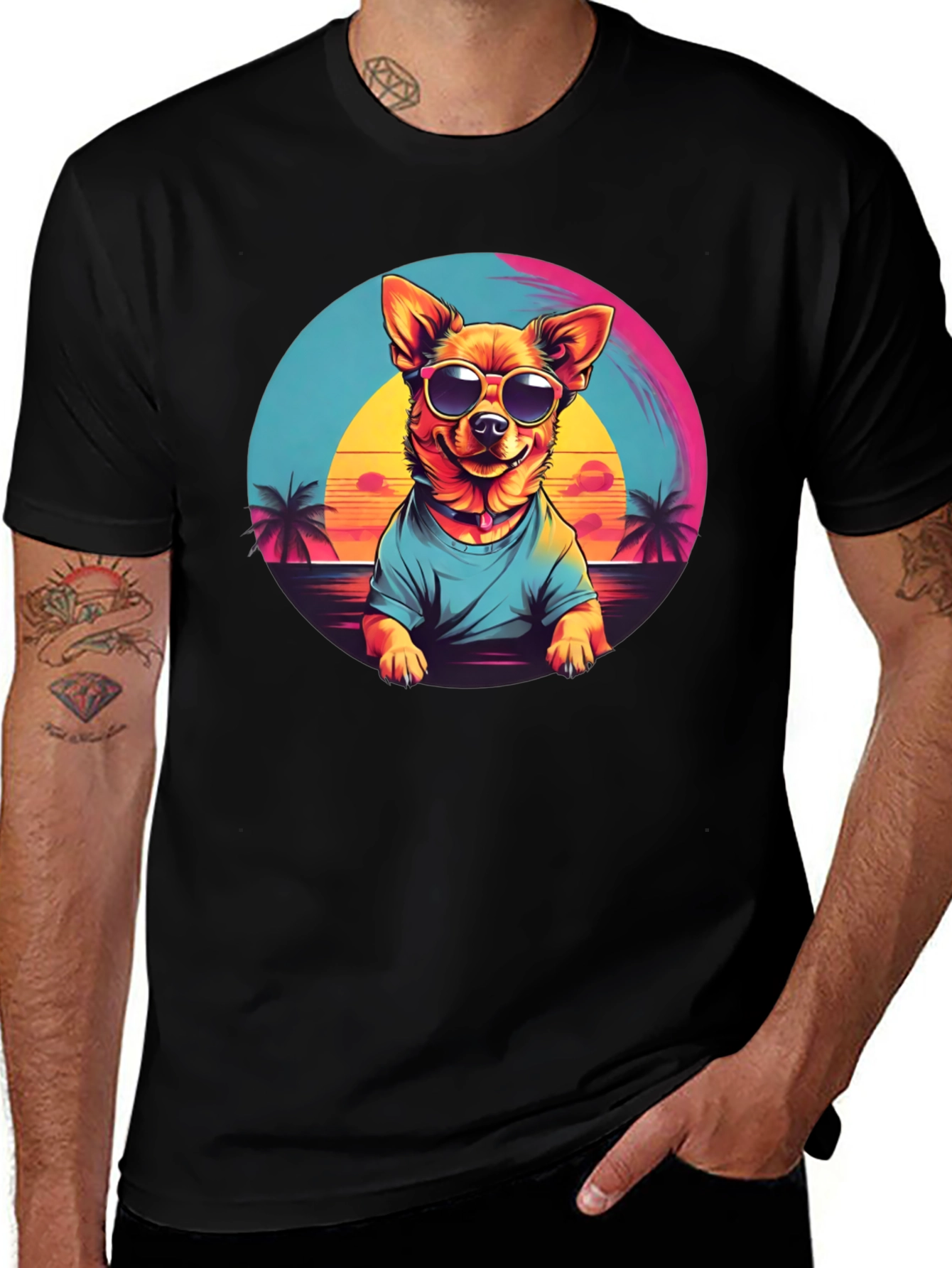Cool Dog Beach T-Shirt