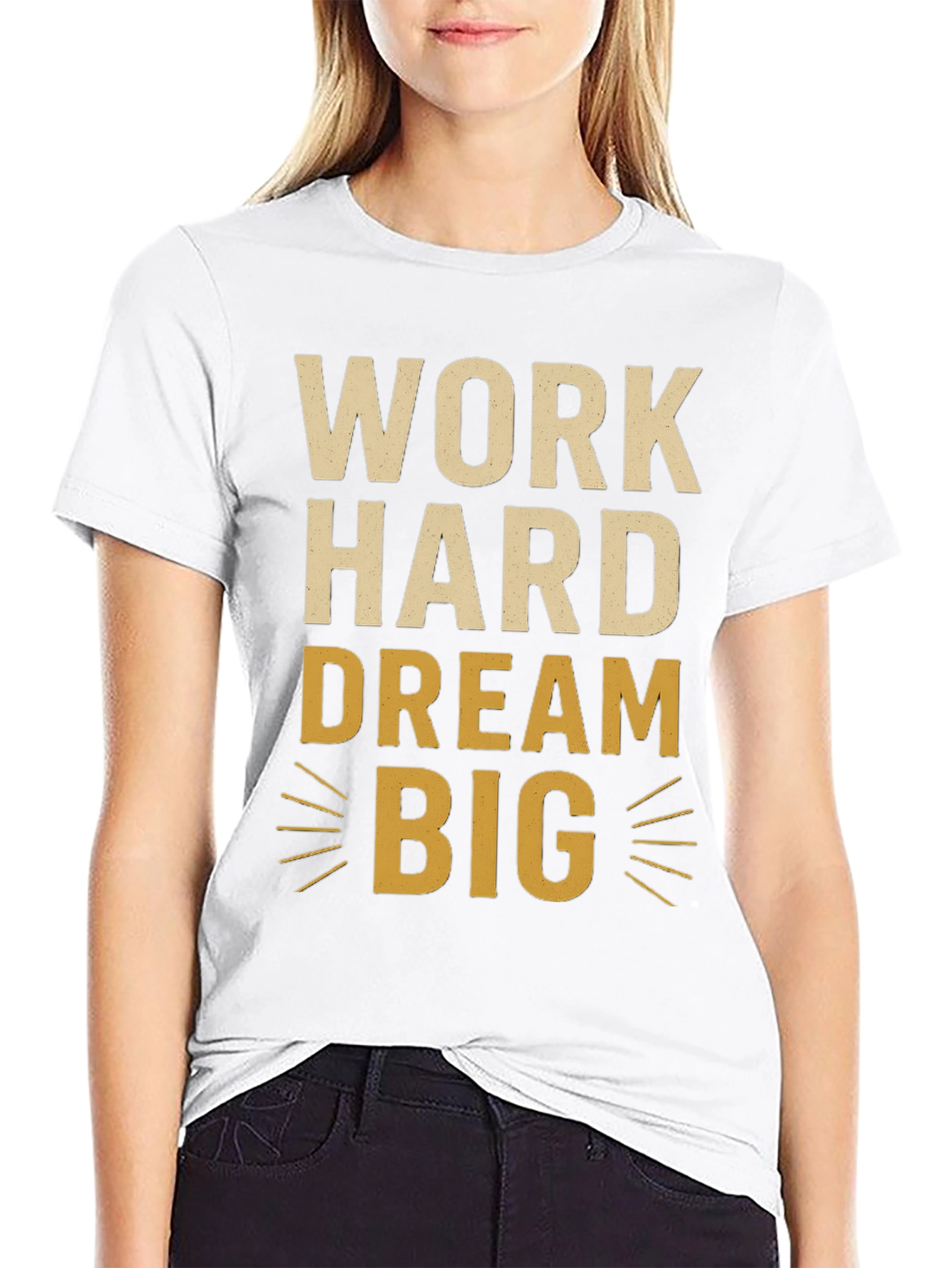 Work Hard Dream Big Graphic Tee