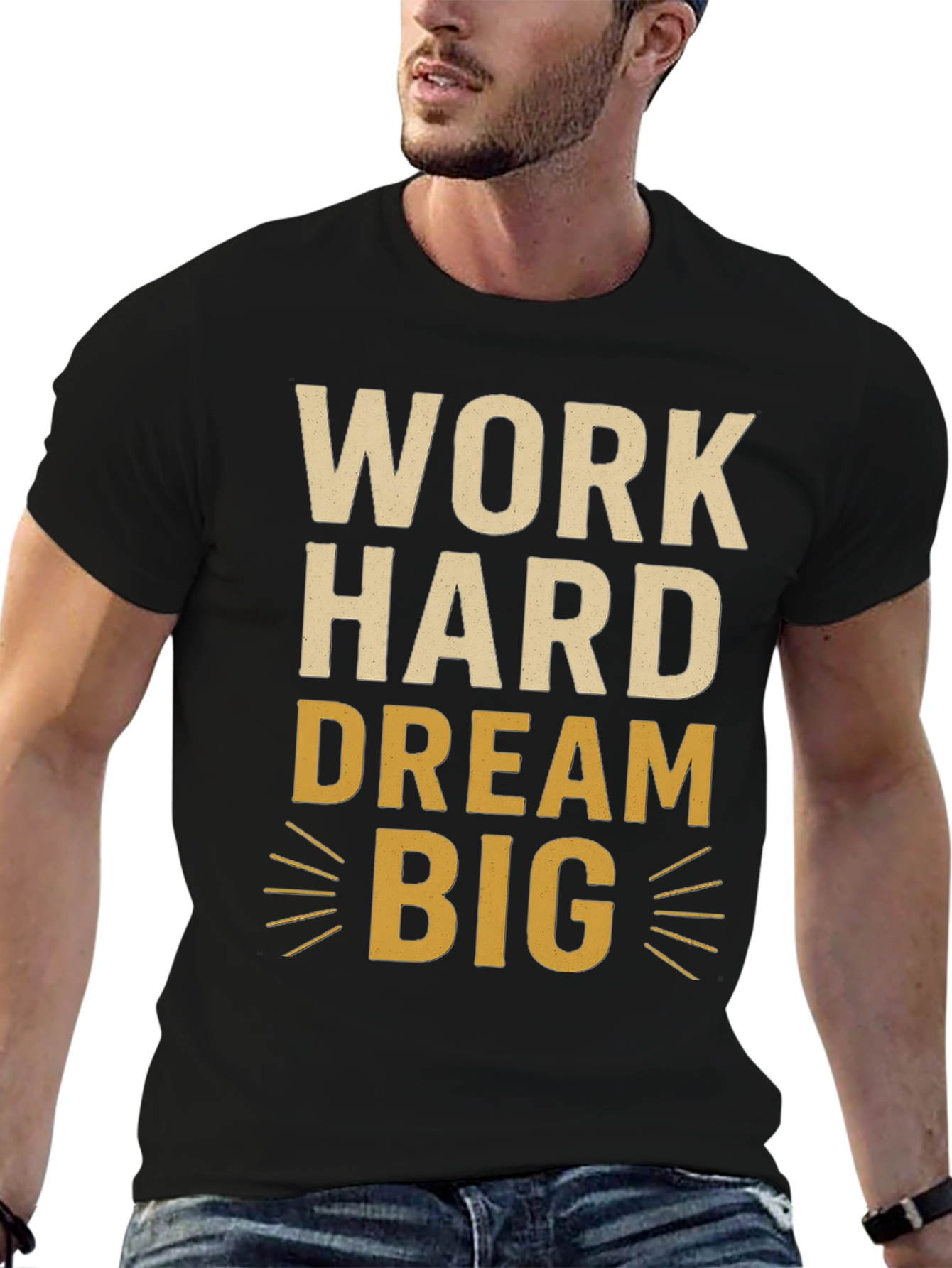Work Hard Dream Big Graphic Tee