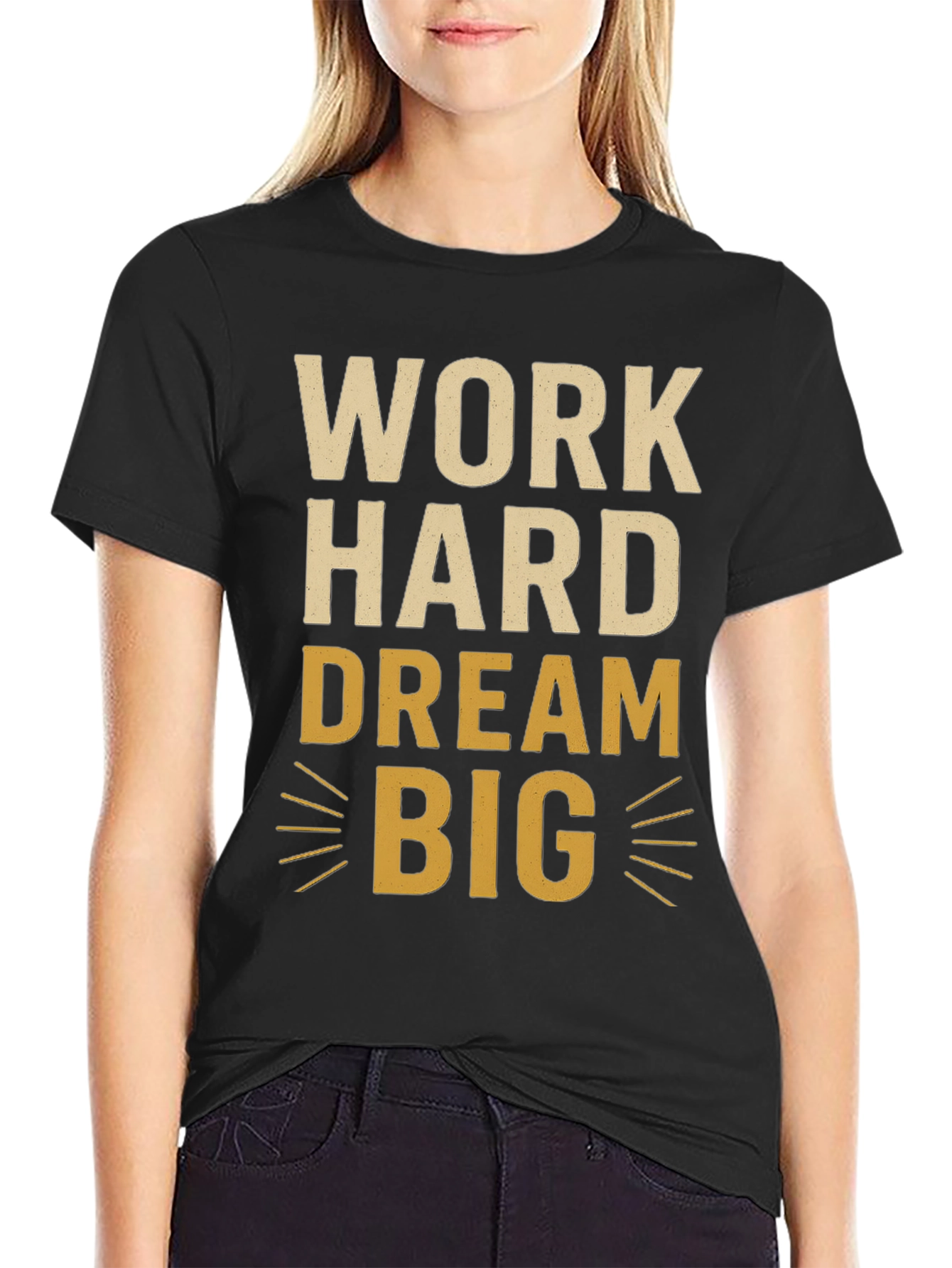 Work Hard Dream Big Graphic Tee