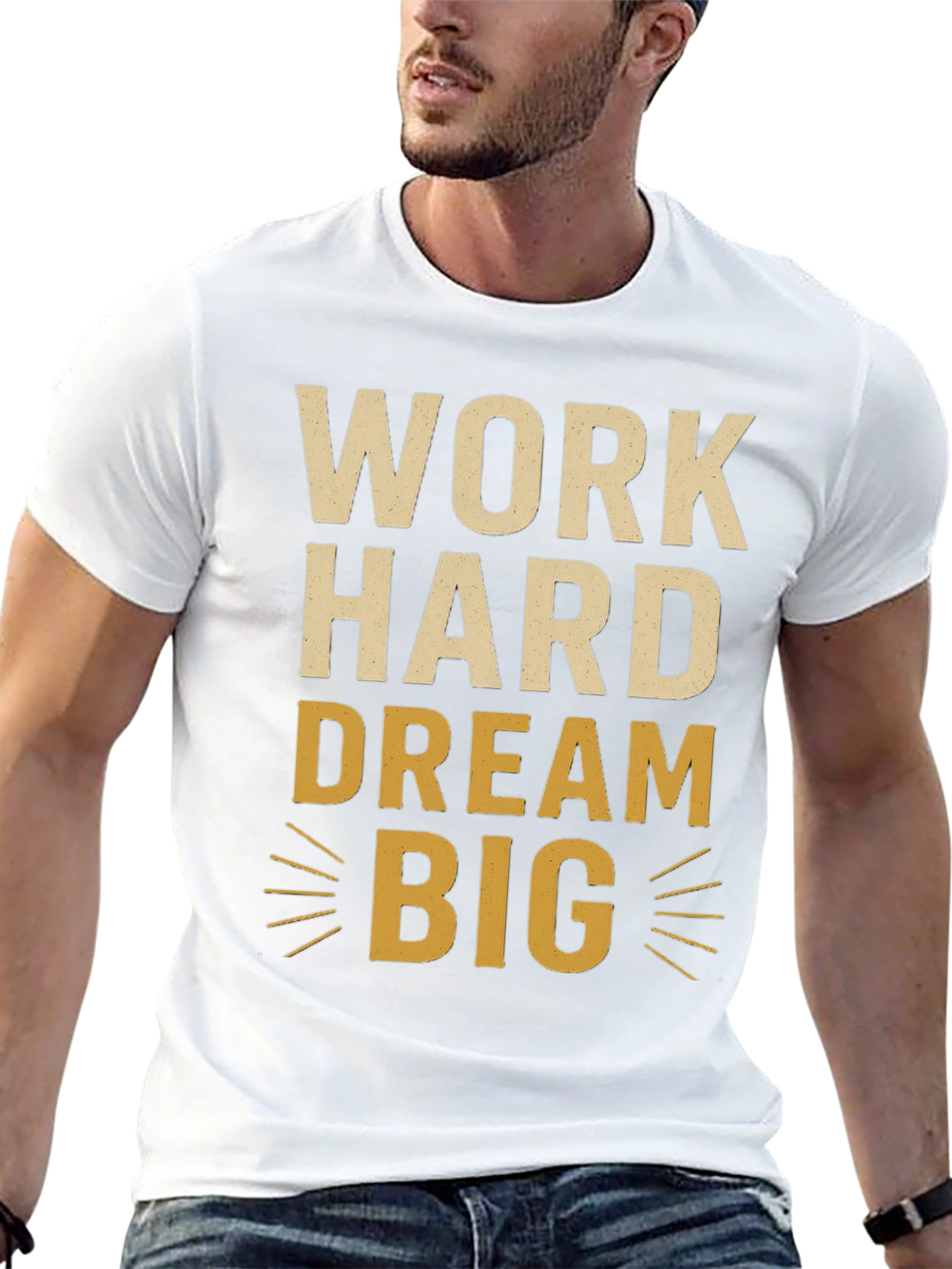 Work Hard Dream Big Graphic Tee