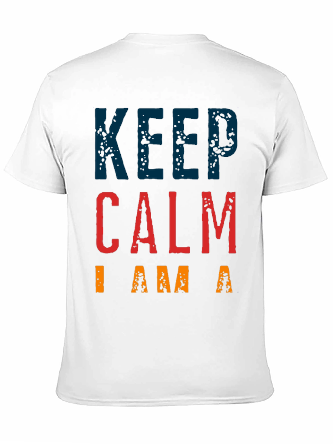 Keep Calm Graphic Tee - Black
