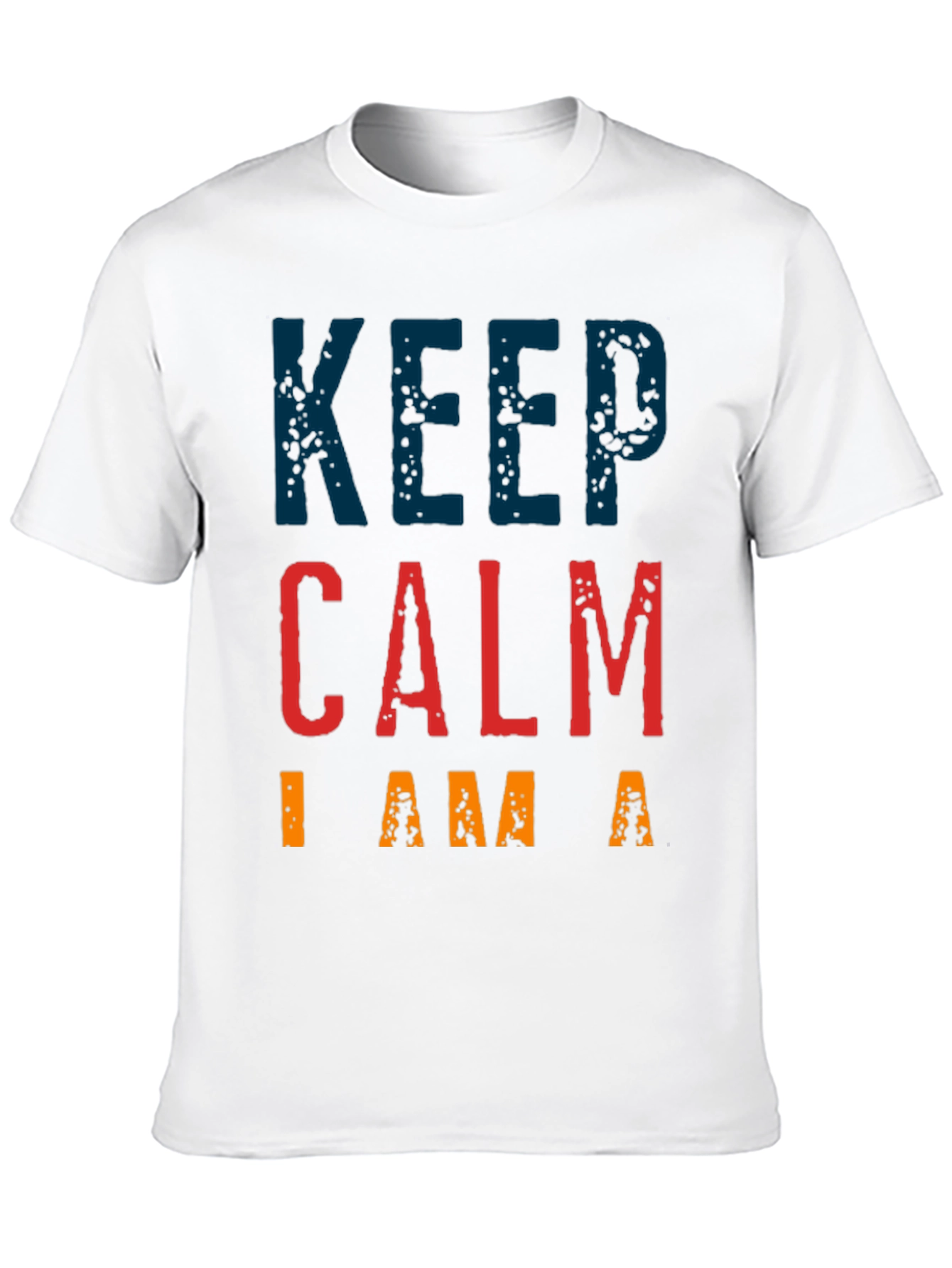 Keep Calm Graphic Tee - Black