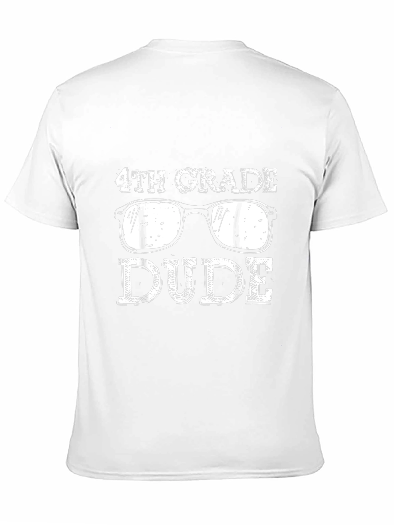 4th Grade Dude T-Shirt Cool Sunglasses Design