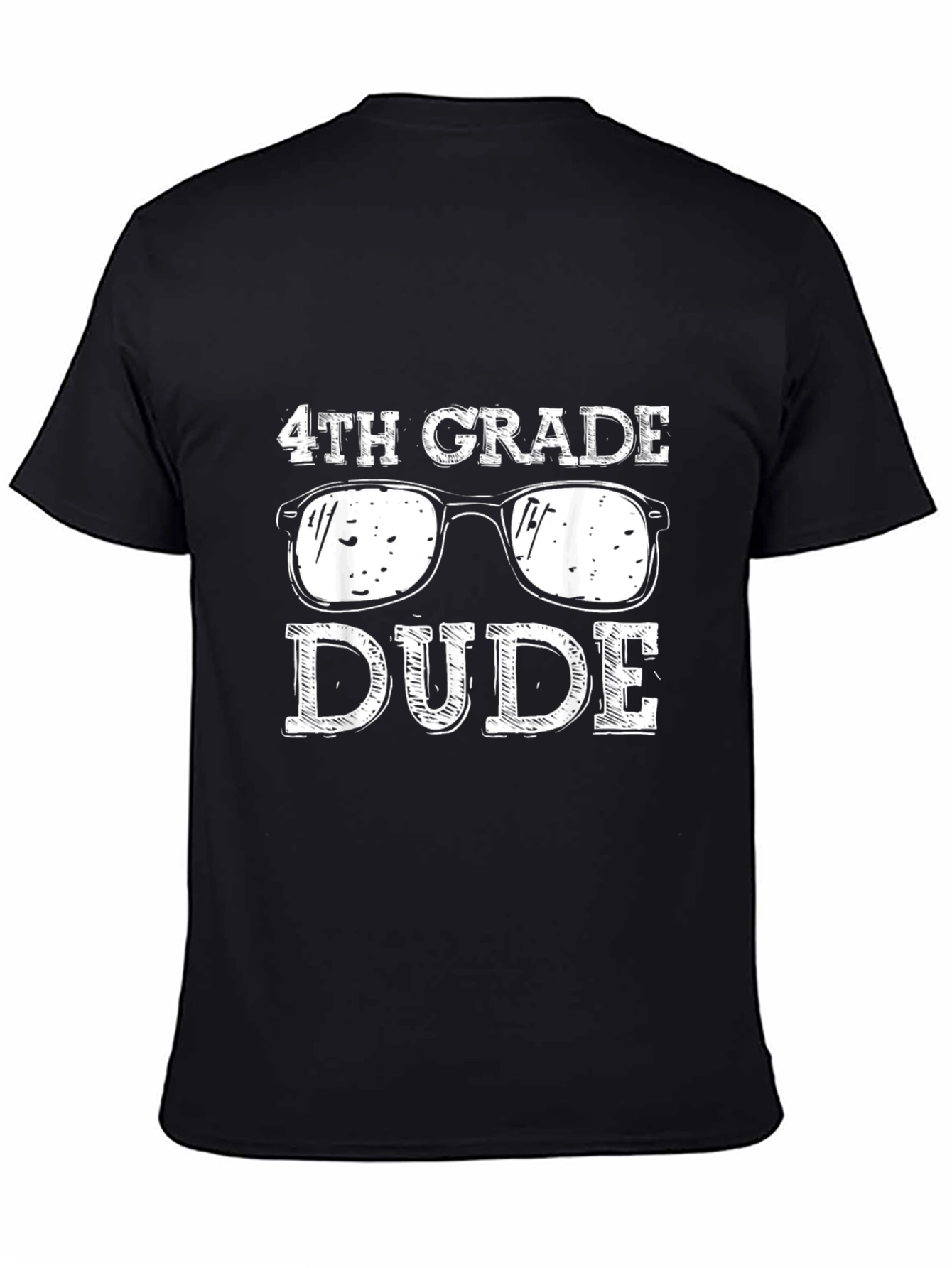 4th Grade Dude T-Shirt Cool Sunglasses Design