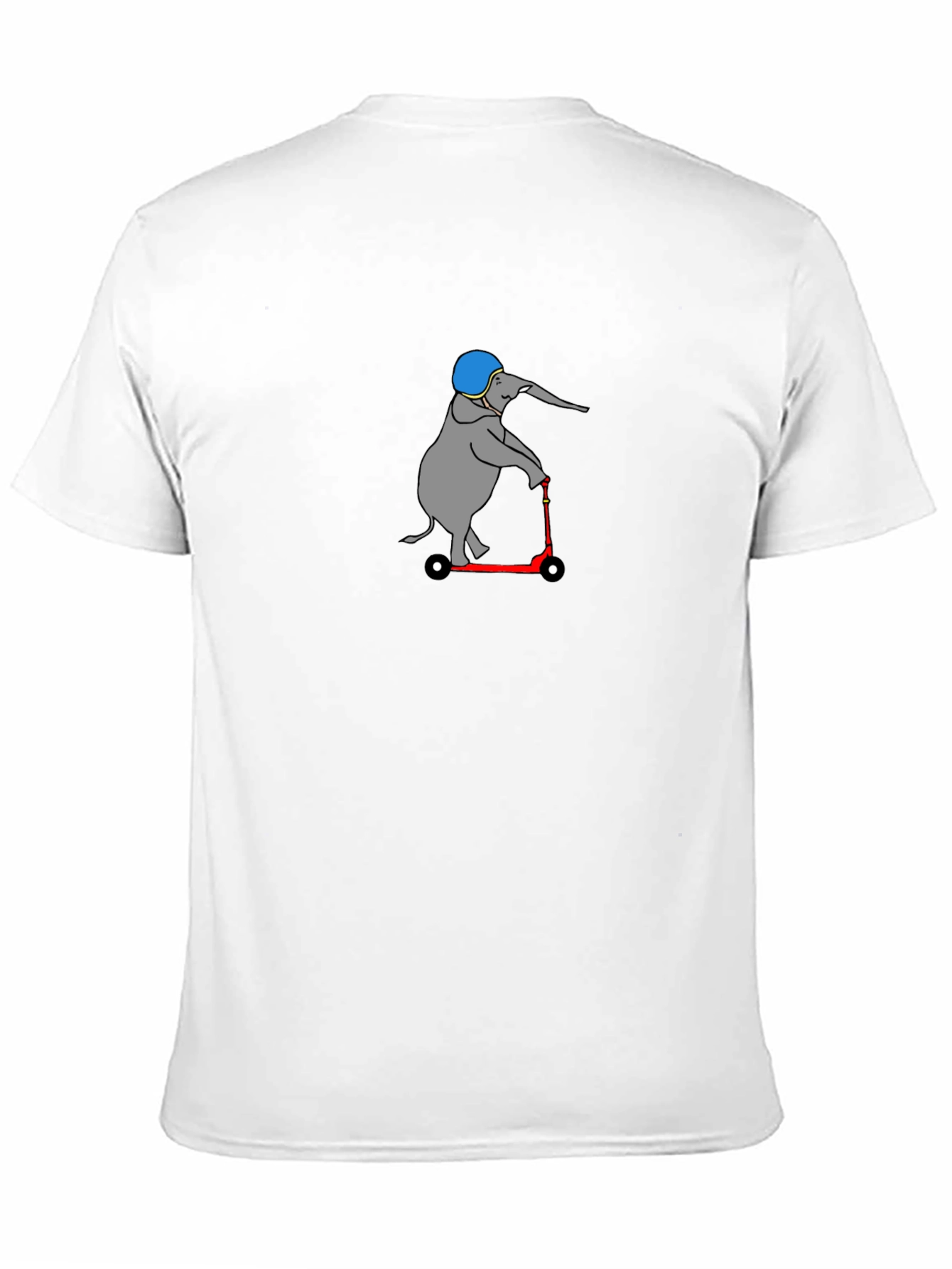 Elephant on Scooter T-Shirt