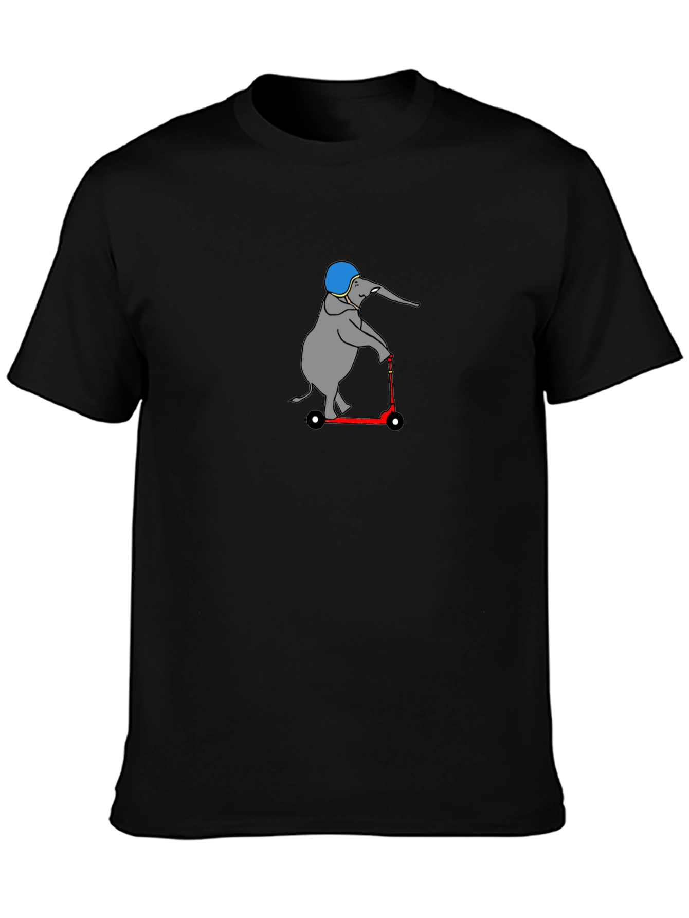 Elephant on Scooter T-Shirt